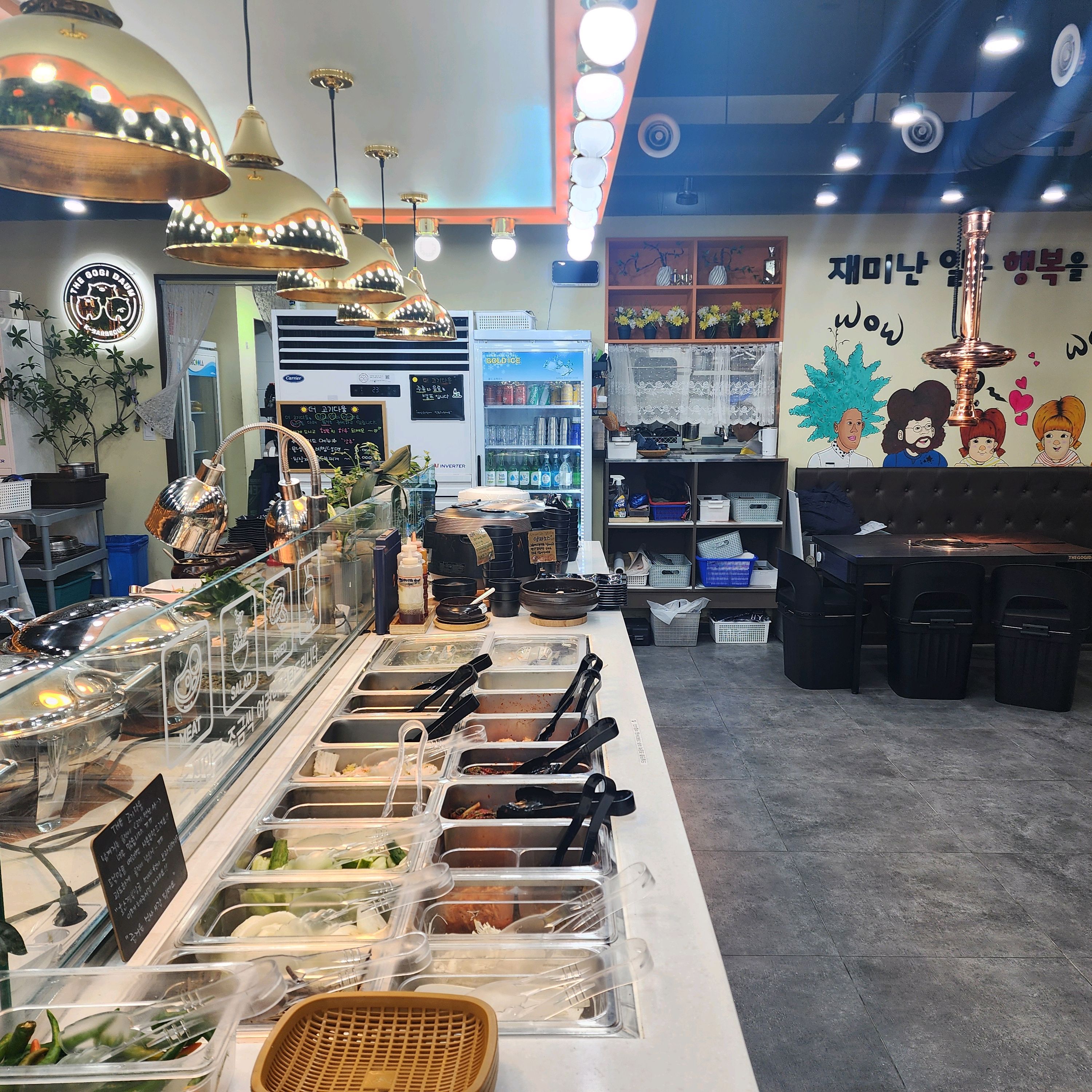 Shinjeong Station Restaurant is more like meat