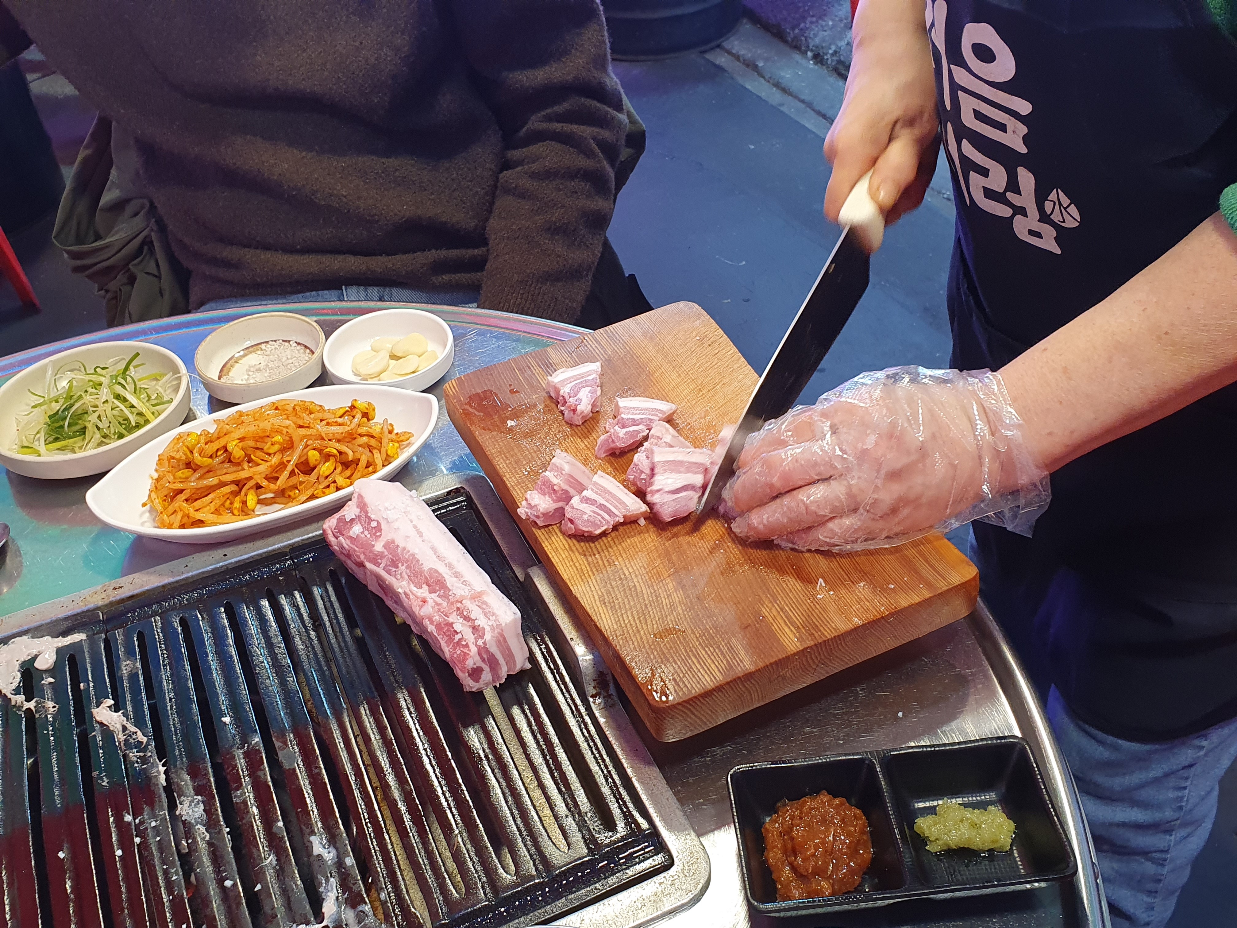 
상록수역식당 돈방석연탄구이