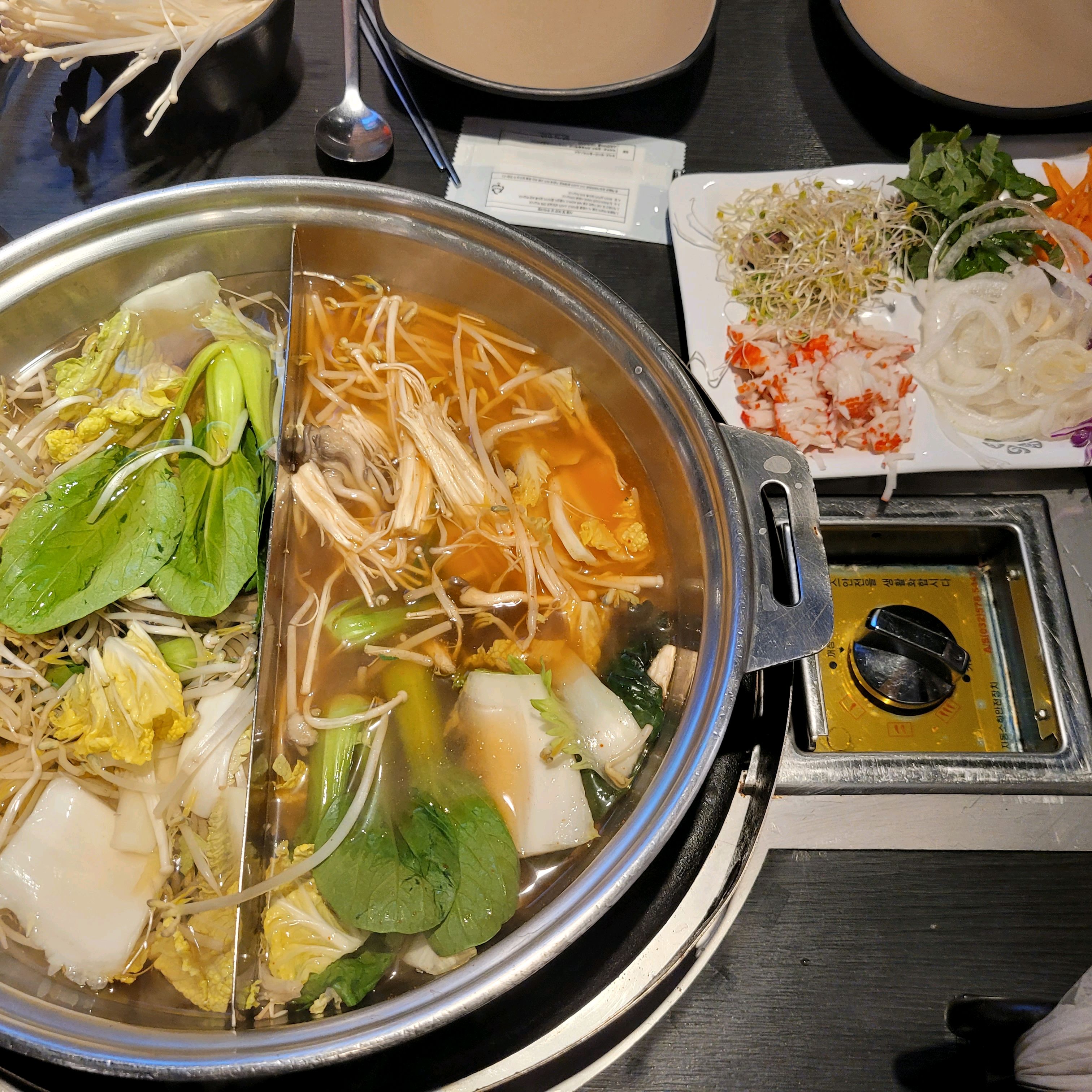 재료 신선하고 너무 맛있어요. 엄마가 좋아하셔서 항상 갑니다. 후식카페도 좋아요^^ - 상봉역 맛집 소담촌 상봉점