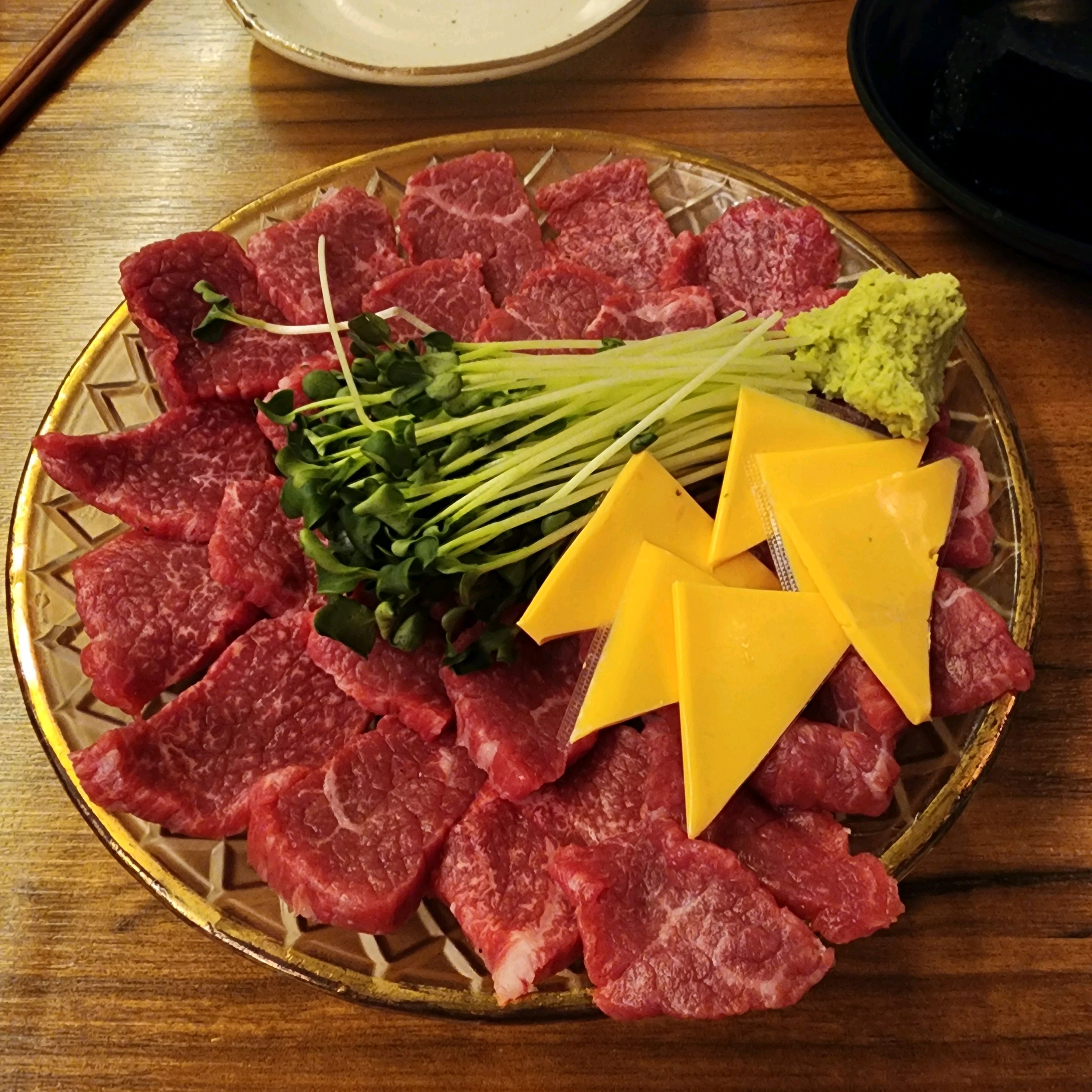 제가 어디가서 육사시미 잘 못먹는데 - 천호동 맛집 퍼플