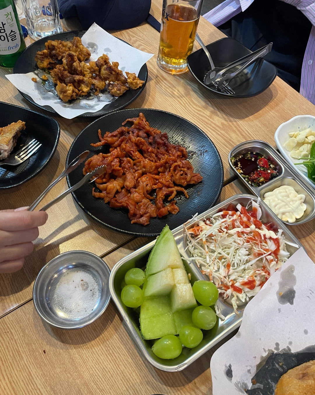 미금역 맛집 용천통닭 미금점 내돈내산 방문리뷰