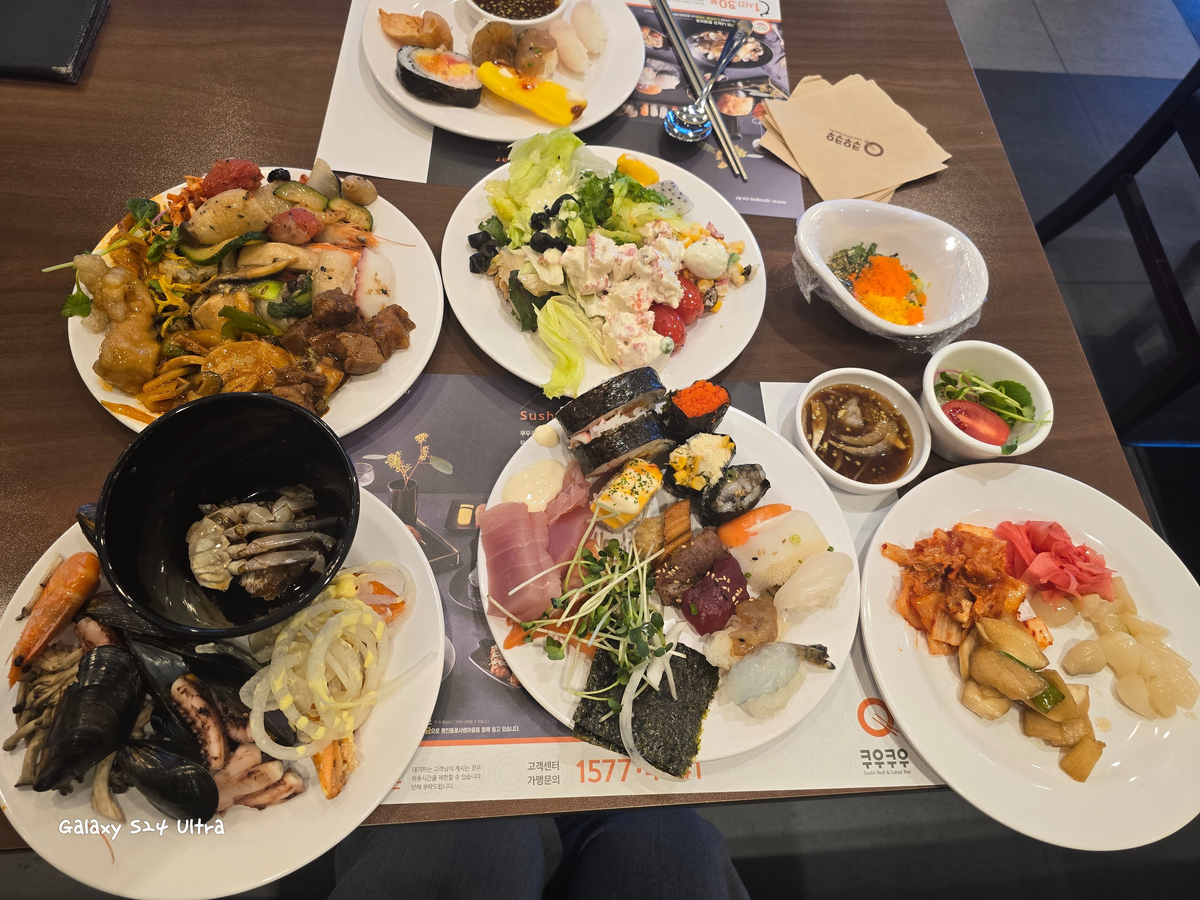 초밥 ㆍ스테이크 ㆍ볶음 ㆍ알밥 ㆍ회까지 정말 - 김천혁신도시 맛집 쿠우쿠우 김천혁신점