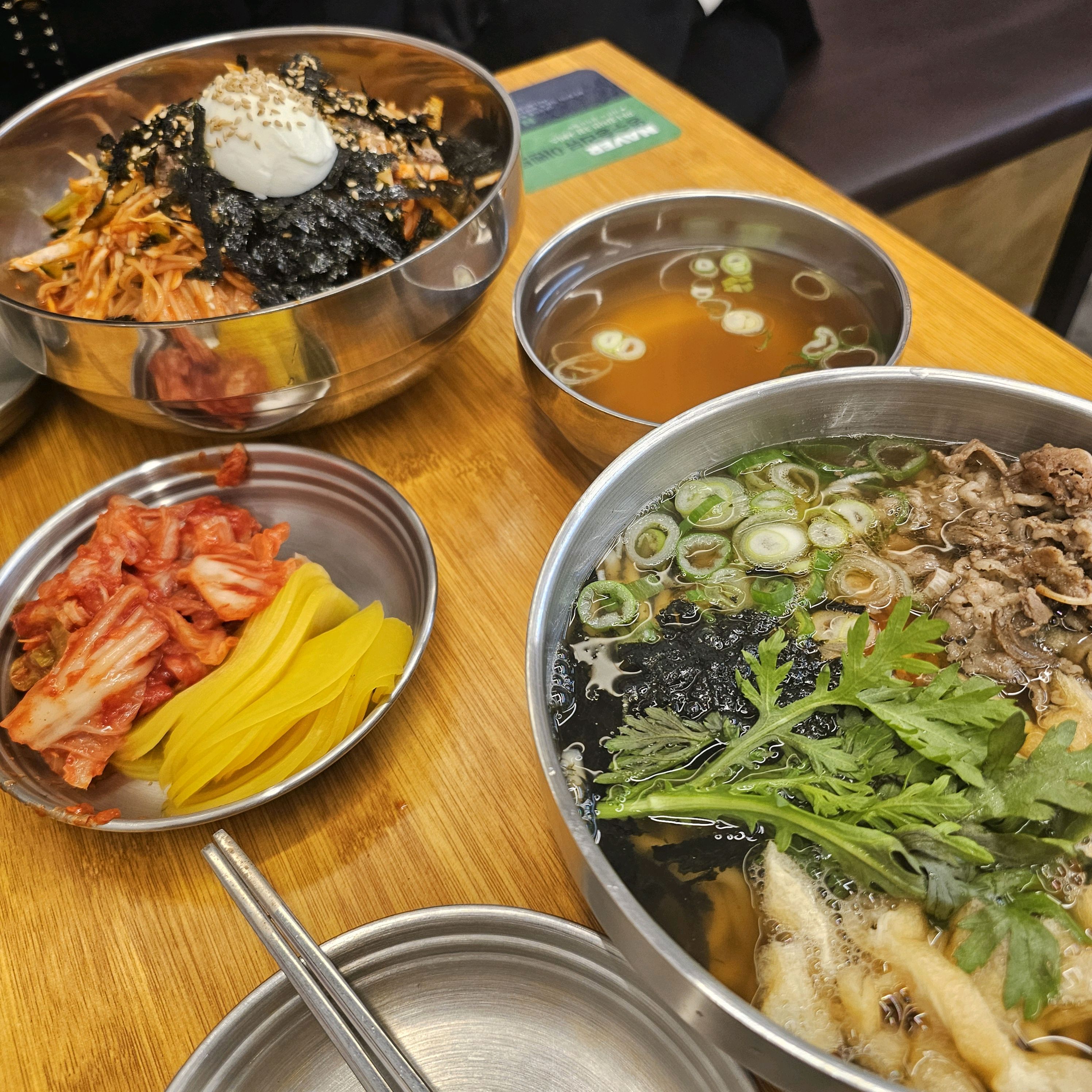  한국 서울 쌍문역 주변 우동 전문점 국수천왕 수유본점