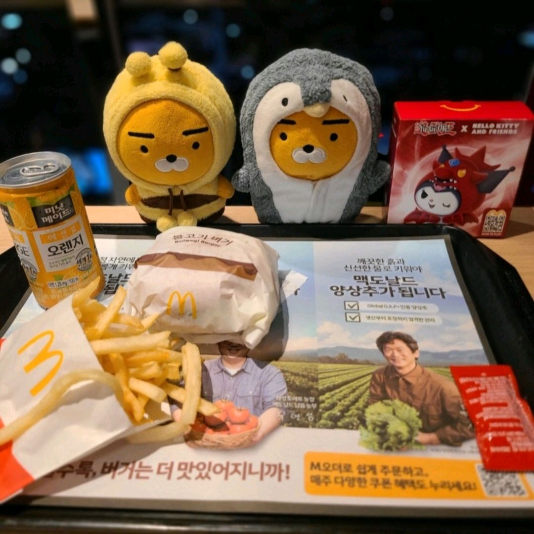 오늘은 점심을 뭘 먹을까?고민고민중에 동료와 함께 방문한🤎 맥.도.날.드.D.T.점❤️ - 구월동 맛집 맥도날드 인천구월DT점