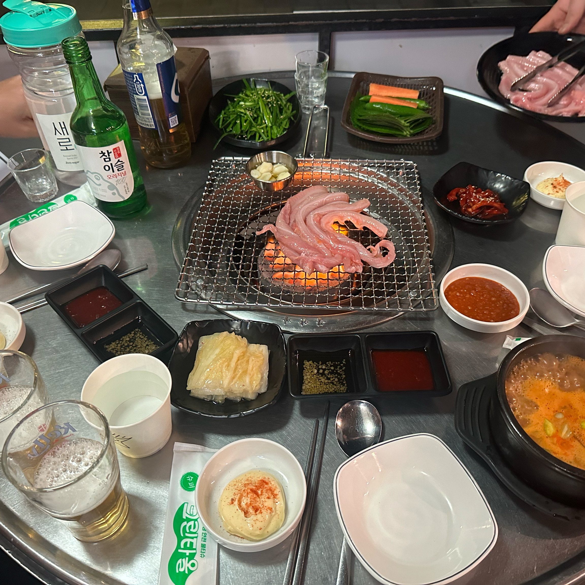 
마장역식당 왕십리연탄집
