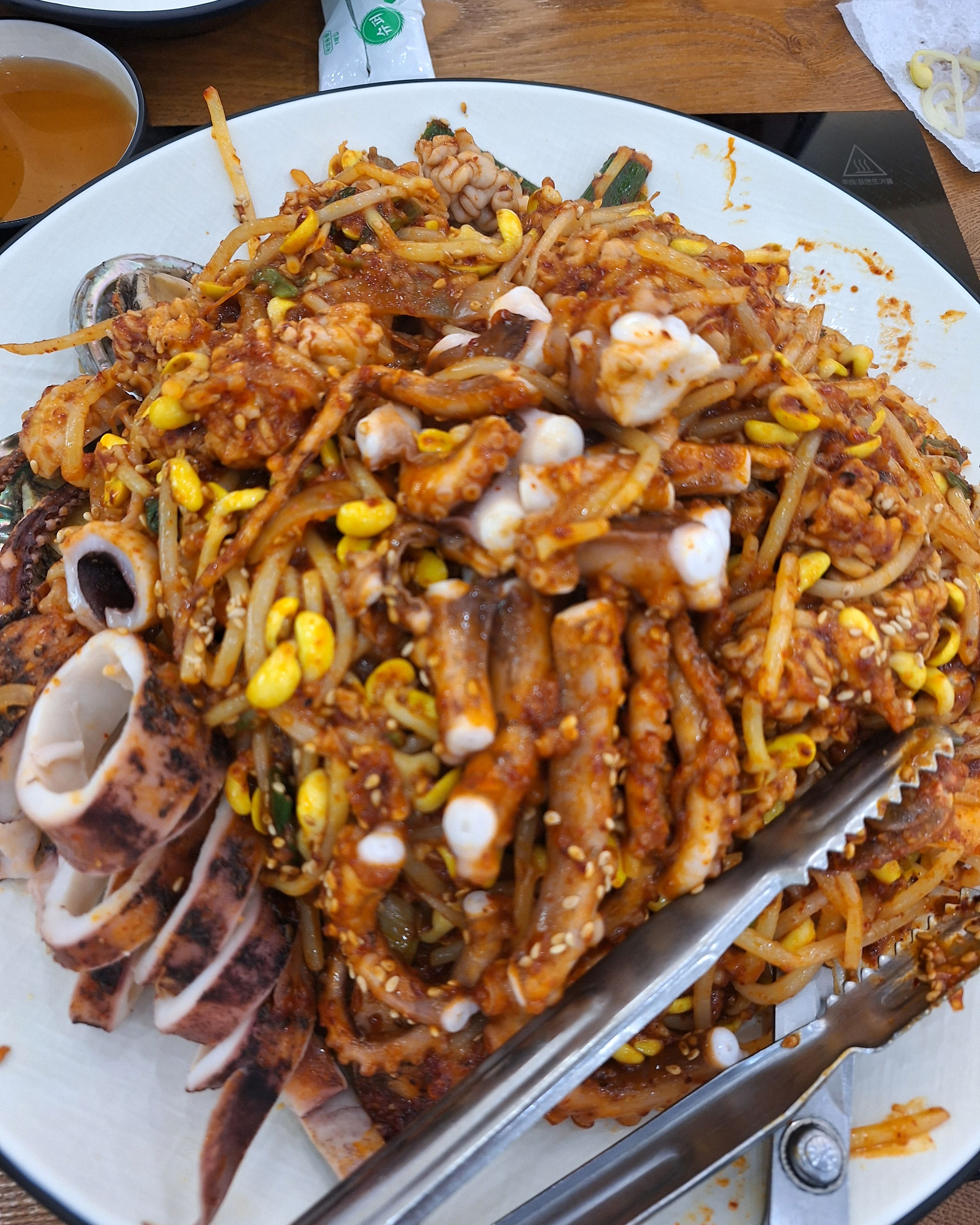  한국 서울 신도림역 주변 해물찜 전문점 신풍낙지