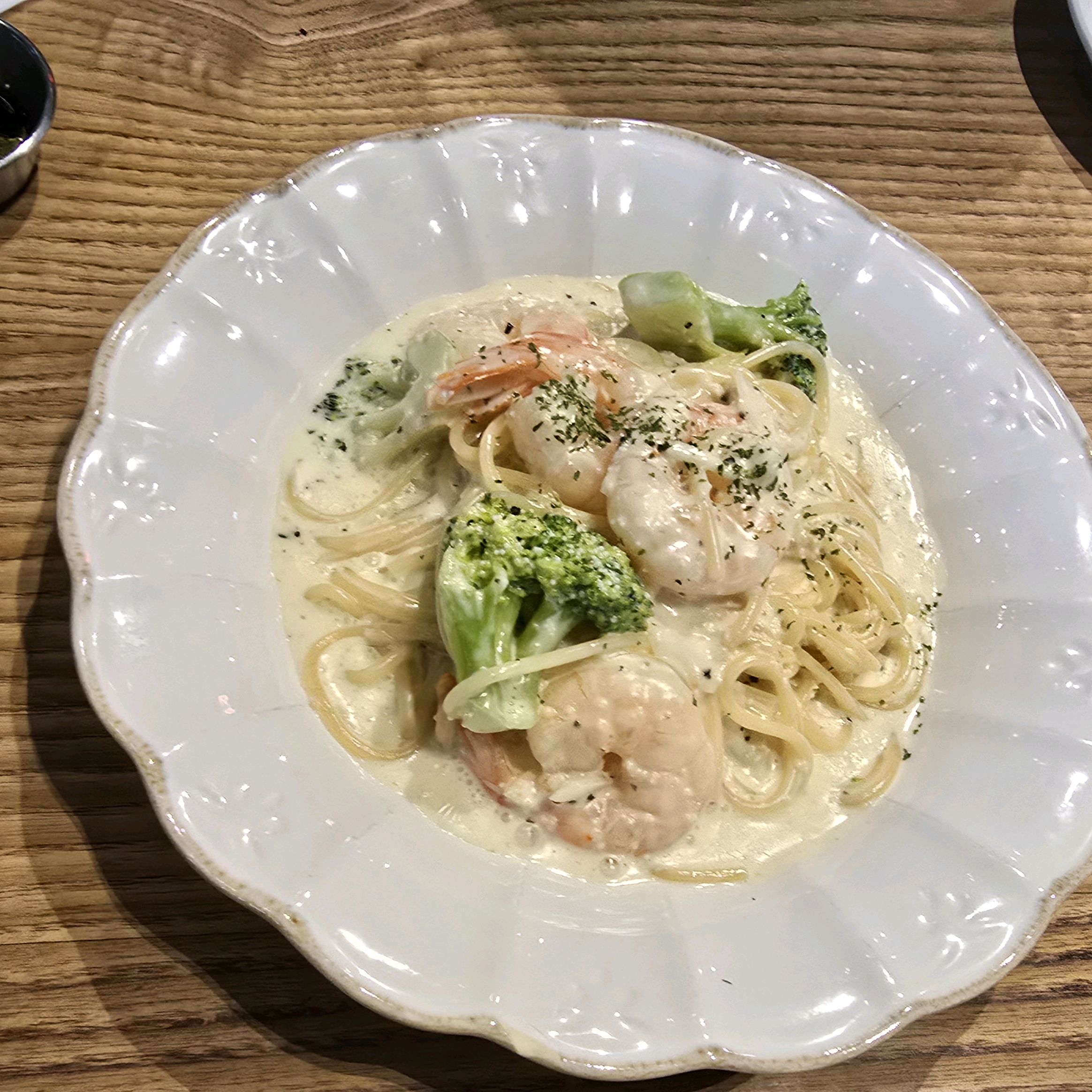 날치알 크림 파스타, 마르게리따 피자, - 천호동 맛집 라그릴리아 천호점