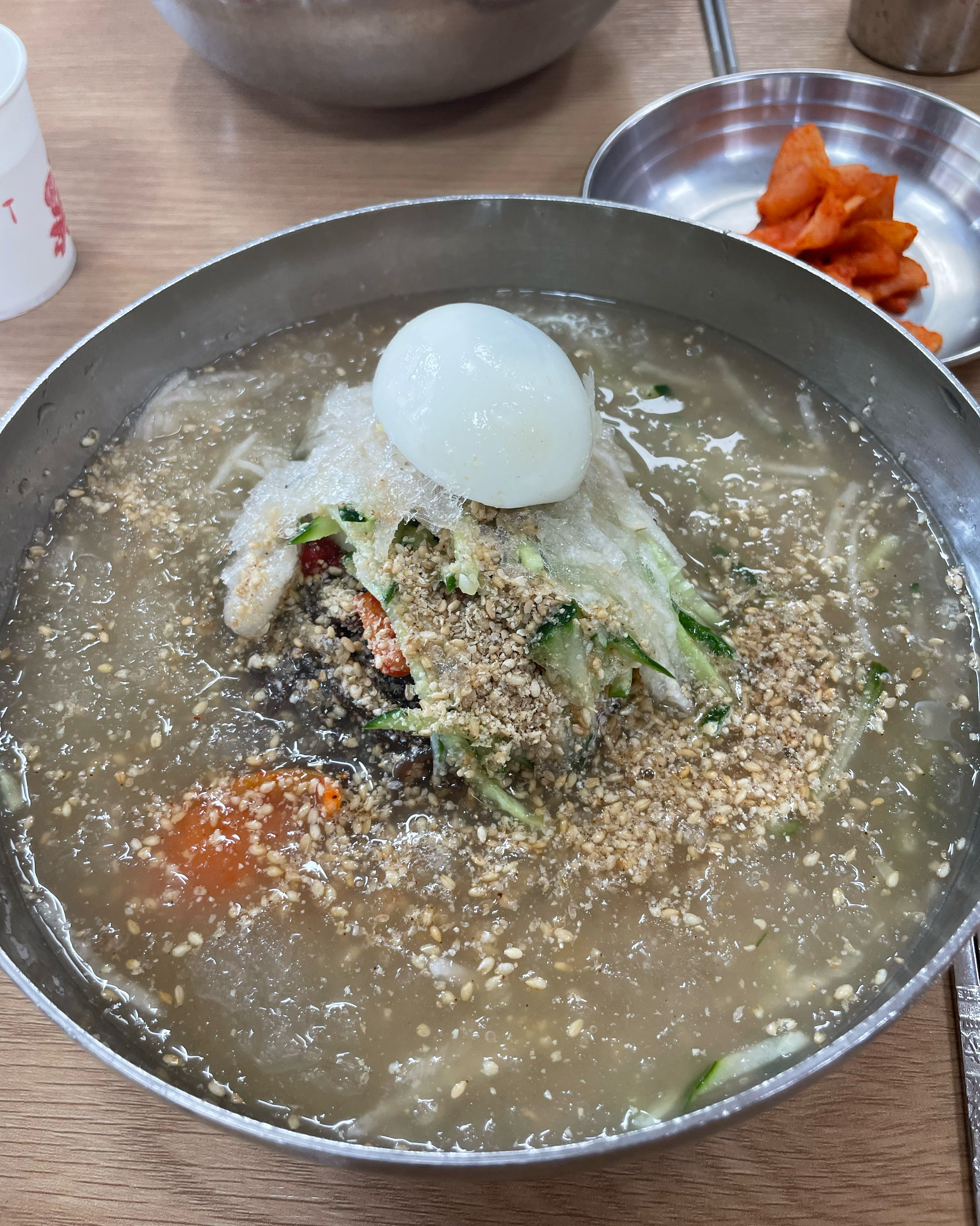 냉면 엄청 시원하고 맛있어요!!!! - 인천 맛집 별미칡냉면원조