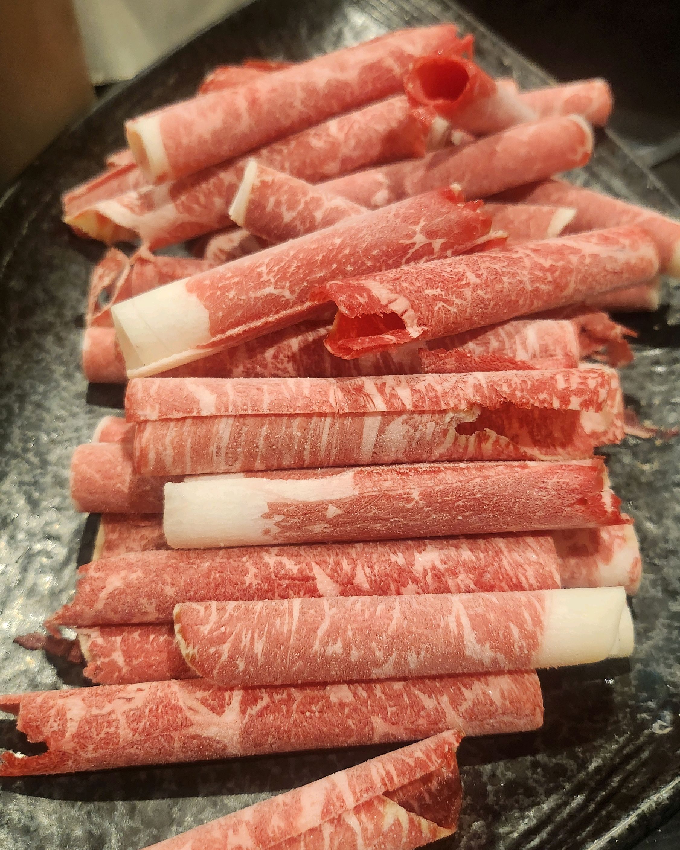와규 샤브 맛있게 먹고 왔어요,손님이 많아서.. - 수지구청 맛집 소담촌 수지구청점