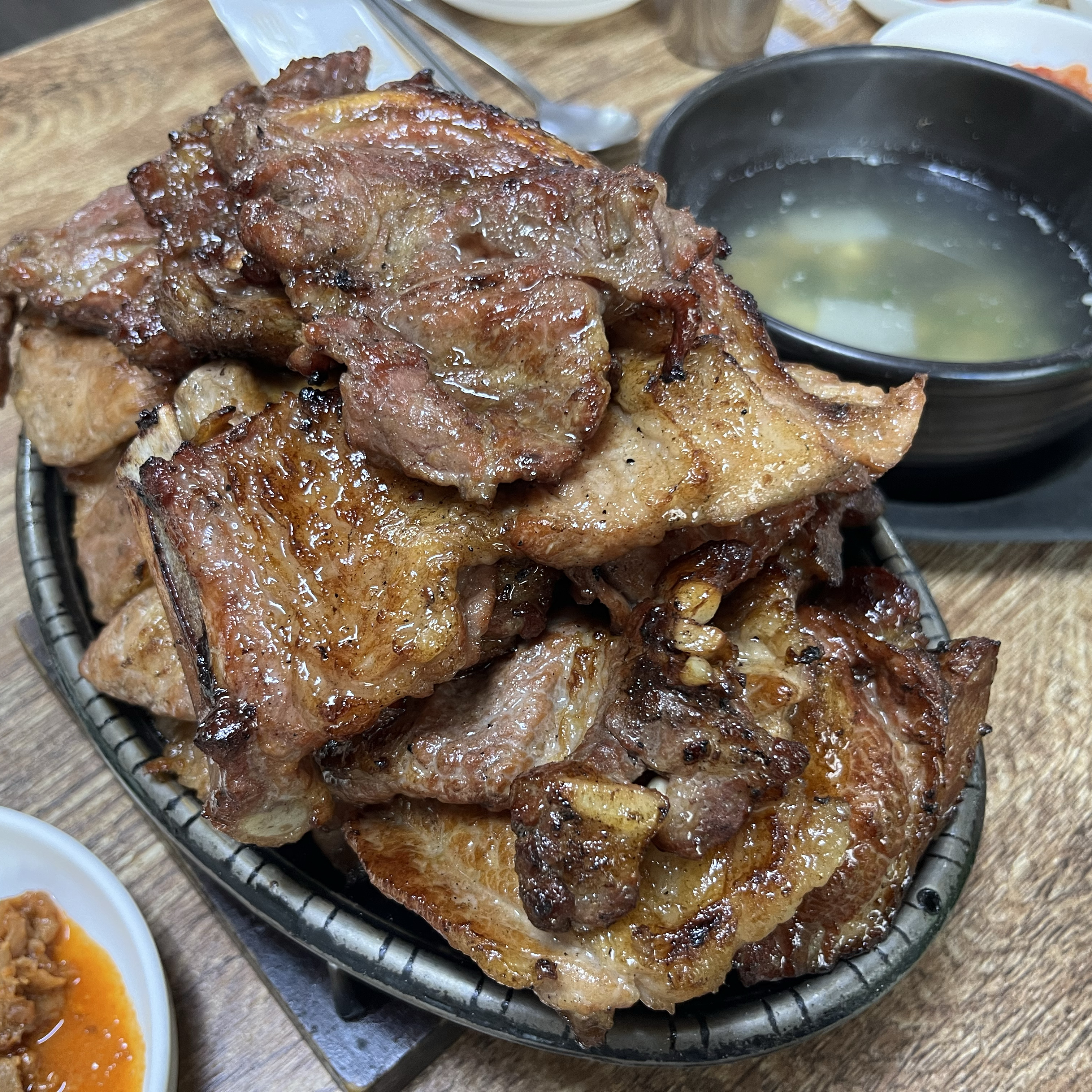 하루 전날 예약 후 점심시간에 다녀왔어요! 가격대비 양이 진짜 많고 맛있습니다 ㅎㅎ - 대전 맛집 담양애떡갈비