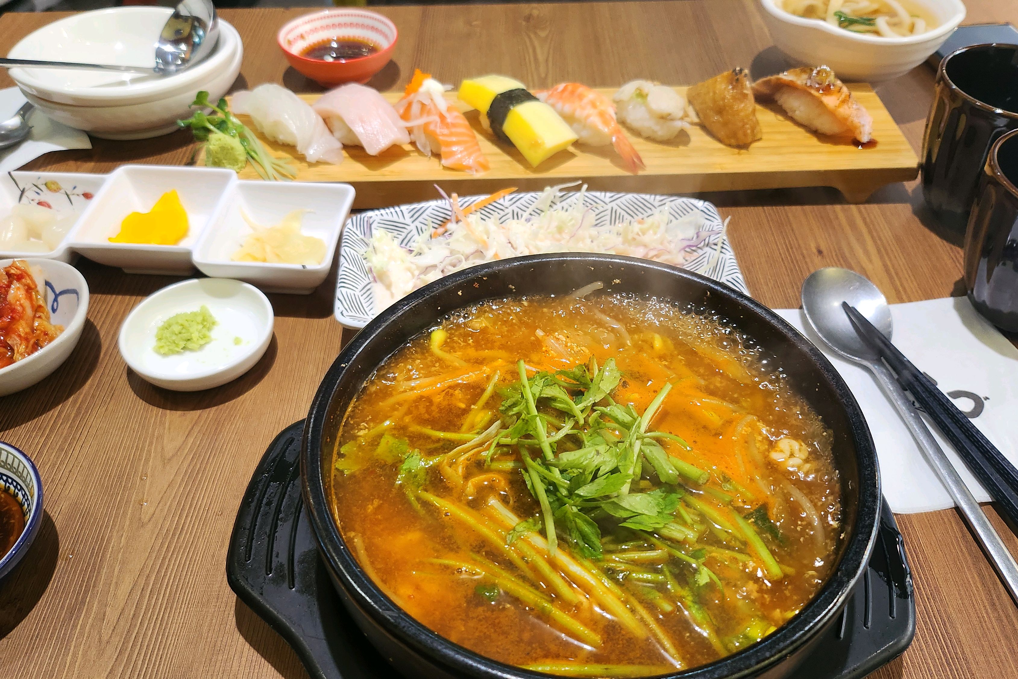 Tazushi, a Udon restaurant near Ssangmun Station, Seoul, Korea