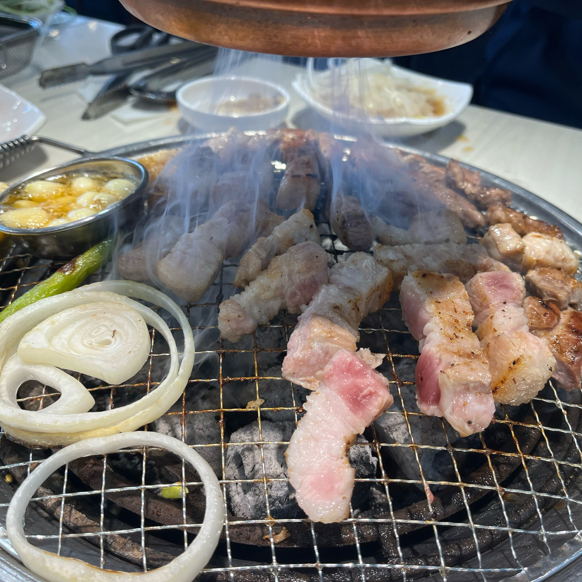 집 근처라 와봤는데 고기 품질도 좋고 너무 맛있었어요! 배부르게 잘 먹고 갑니다 :) - 검단신도시 맛집 명륜진사갈비 인천검단신도시점