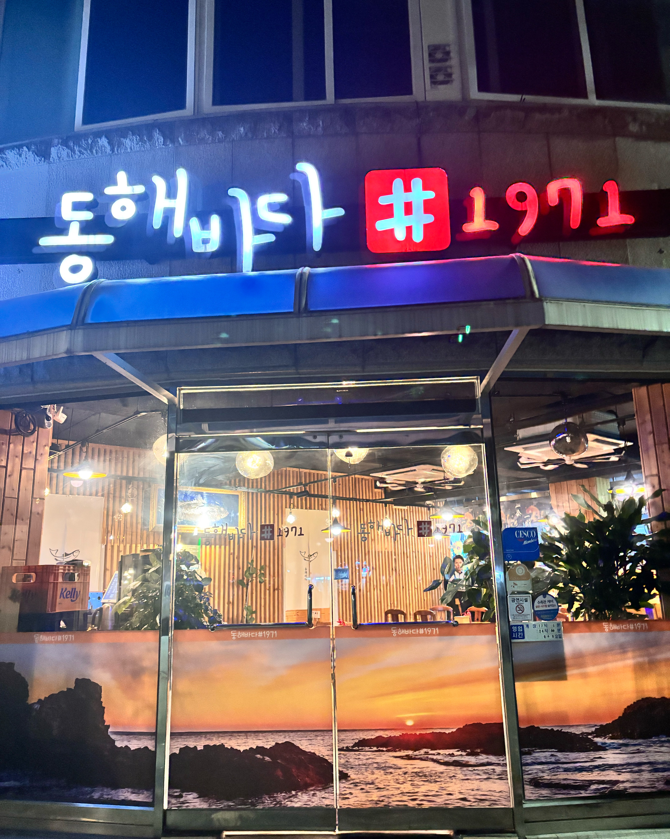 [강릉 맛집 동해바다샾1971] 직접 가본 로컬 리뷰