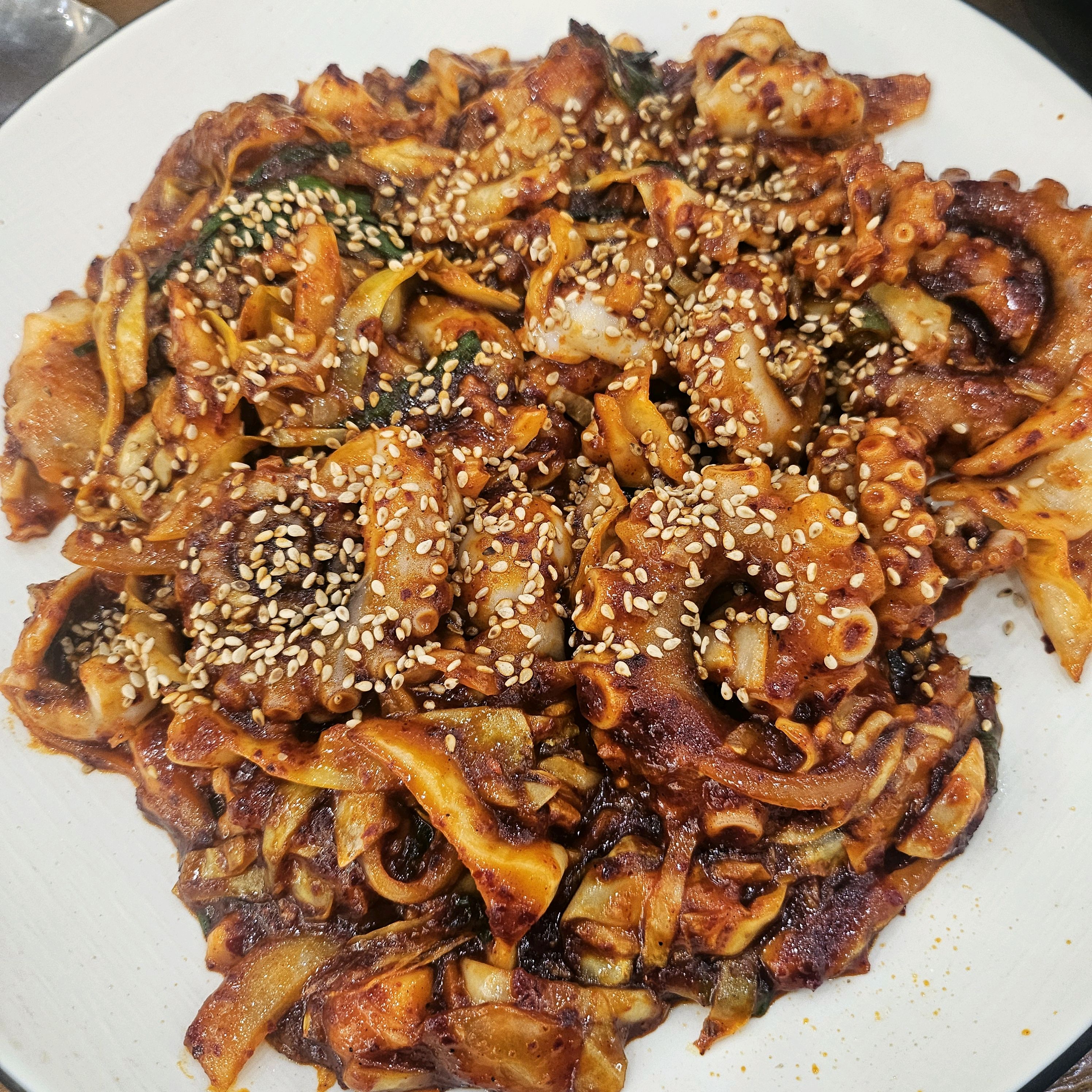  한국 서울 신도림역 주변 해물찜 전문점 신풍낙지