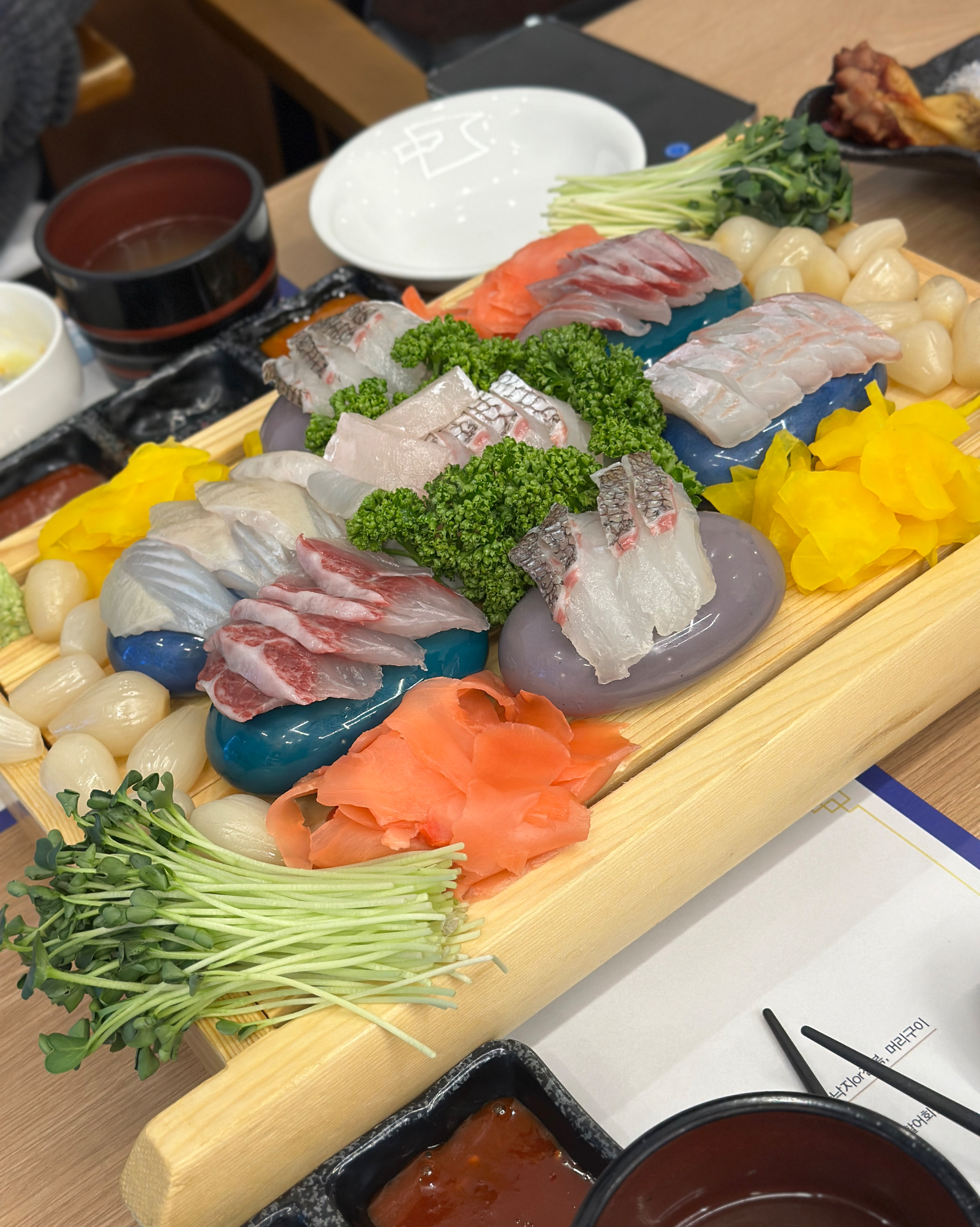 계속 리필되서 너무 좋았고 - 평택 고덕 맛집 물고기자리 평택고덕점