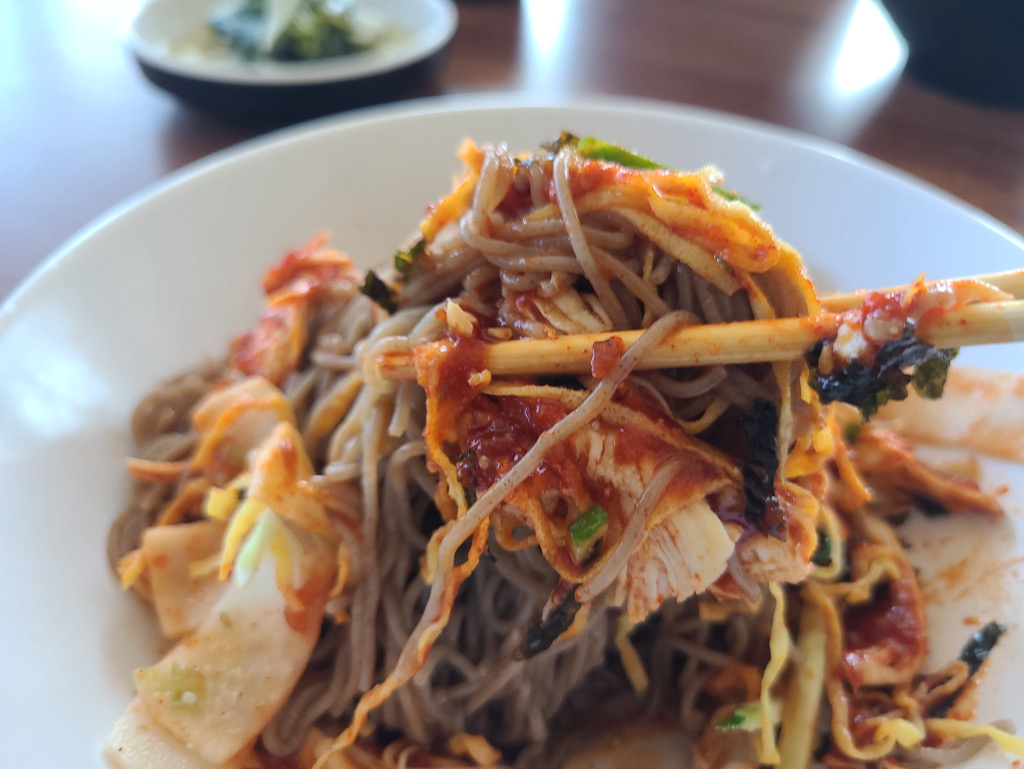 [여수 맛집 메밀빛 초계국수막국수양평해장국 돌산본점] 직접 가본 로컬 리뷰