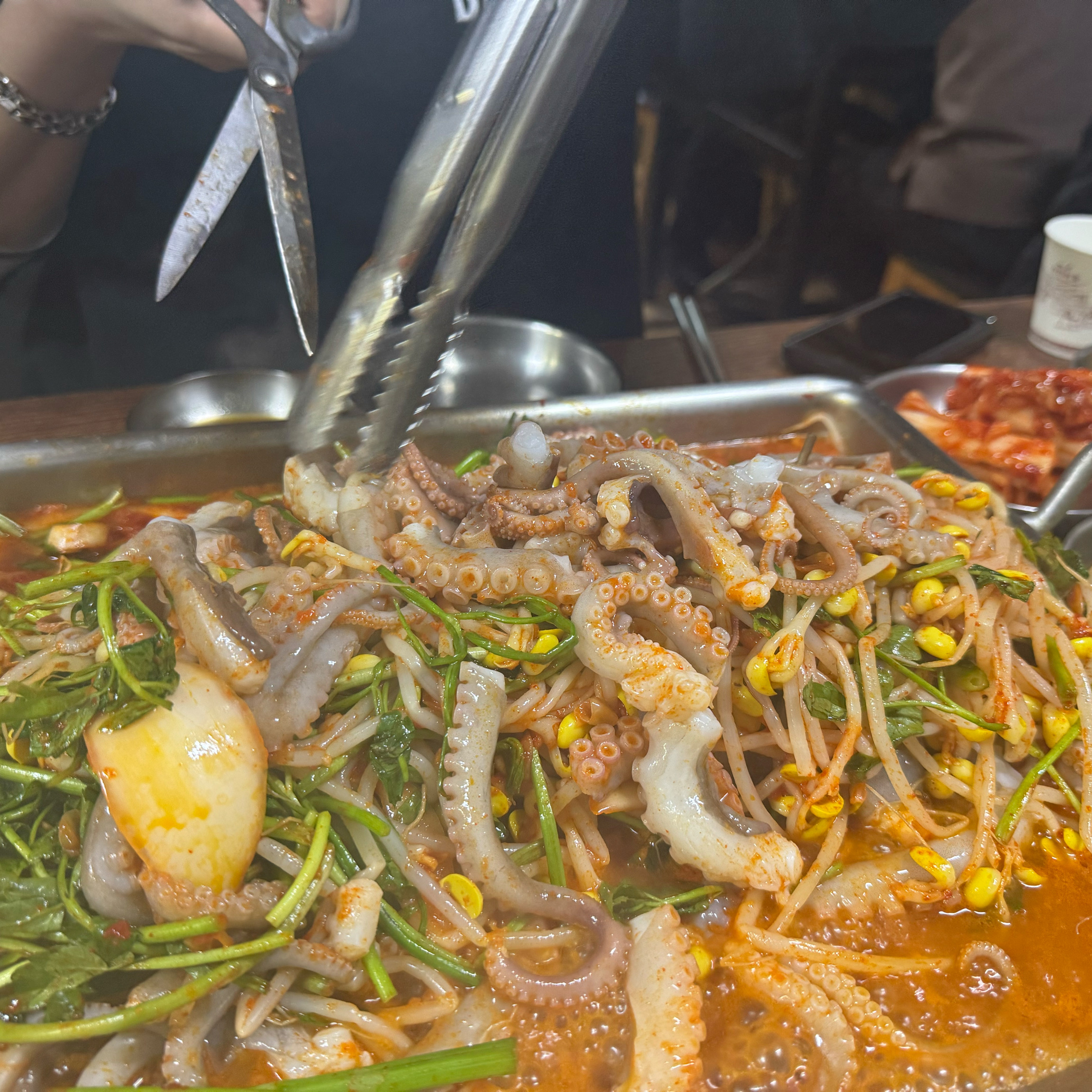  마포역 해물 철판볶음 소문난쭈꾸미