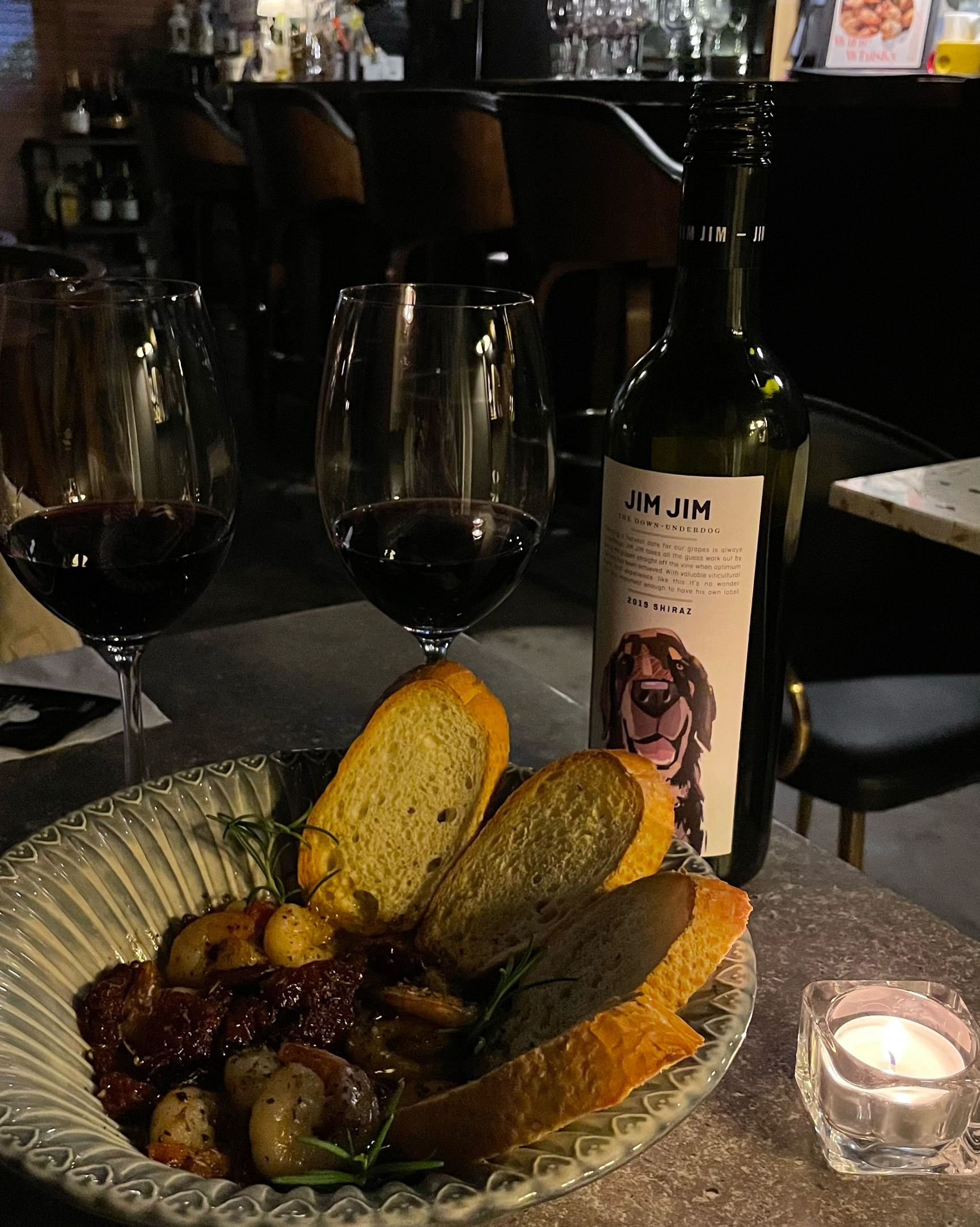 Wine Bar Cheese Gate near Ewha University Station, Seoul, Korea