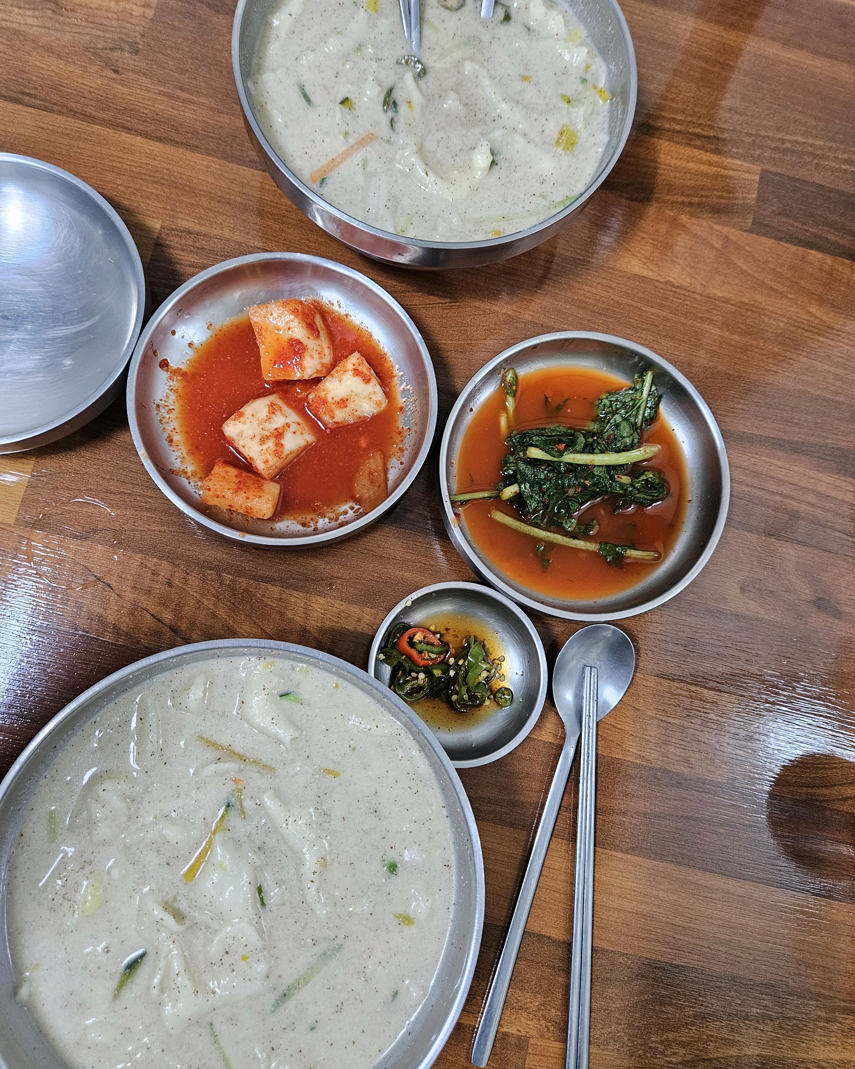  배방역 맛집 모산수제비