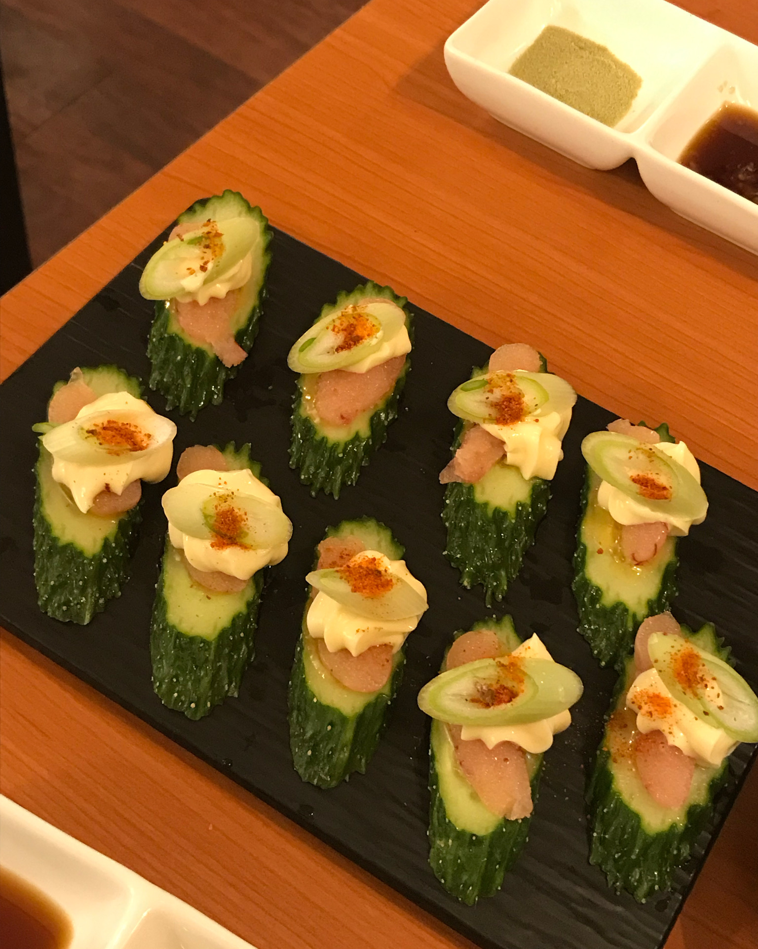 분위기 너무 좋고 고기도 너무 맛있어요! 저는 명란오이슬라이스가 진짜 맛있었어요 🤤🤤 송정