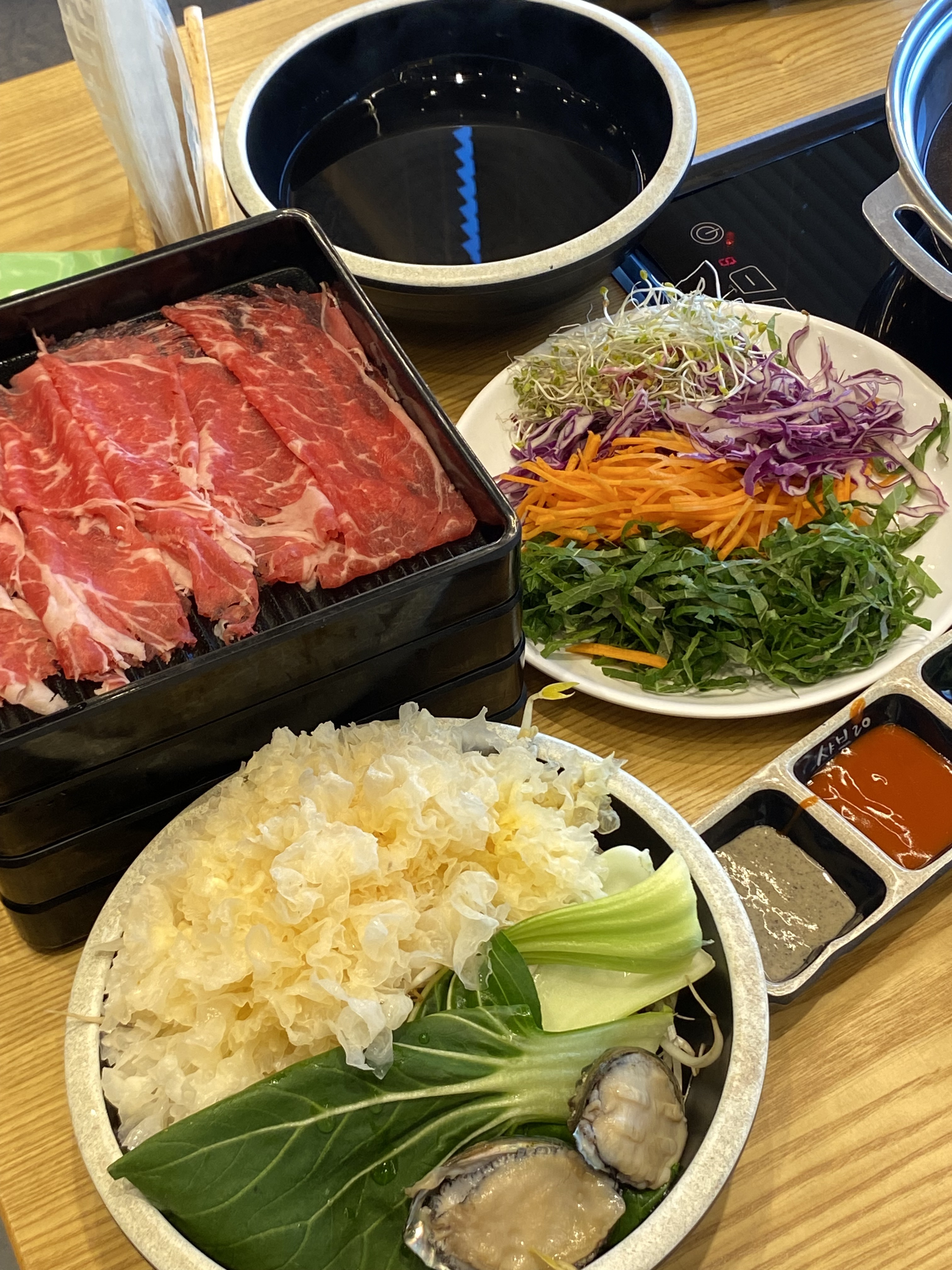 매장넓고 재료도 신선해요 - 천안 구성동 맛집 샤브20 천안구성점