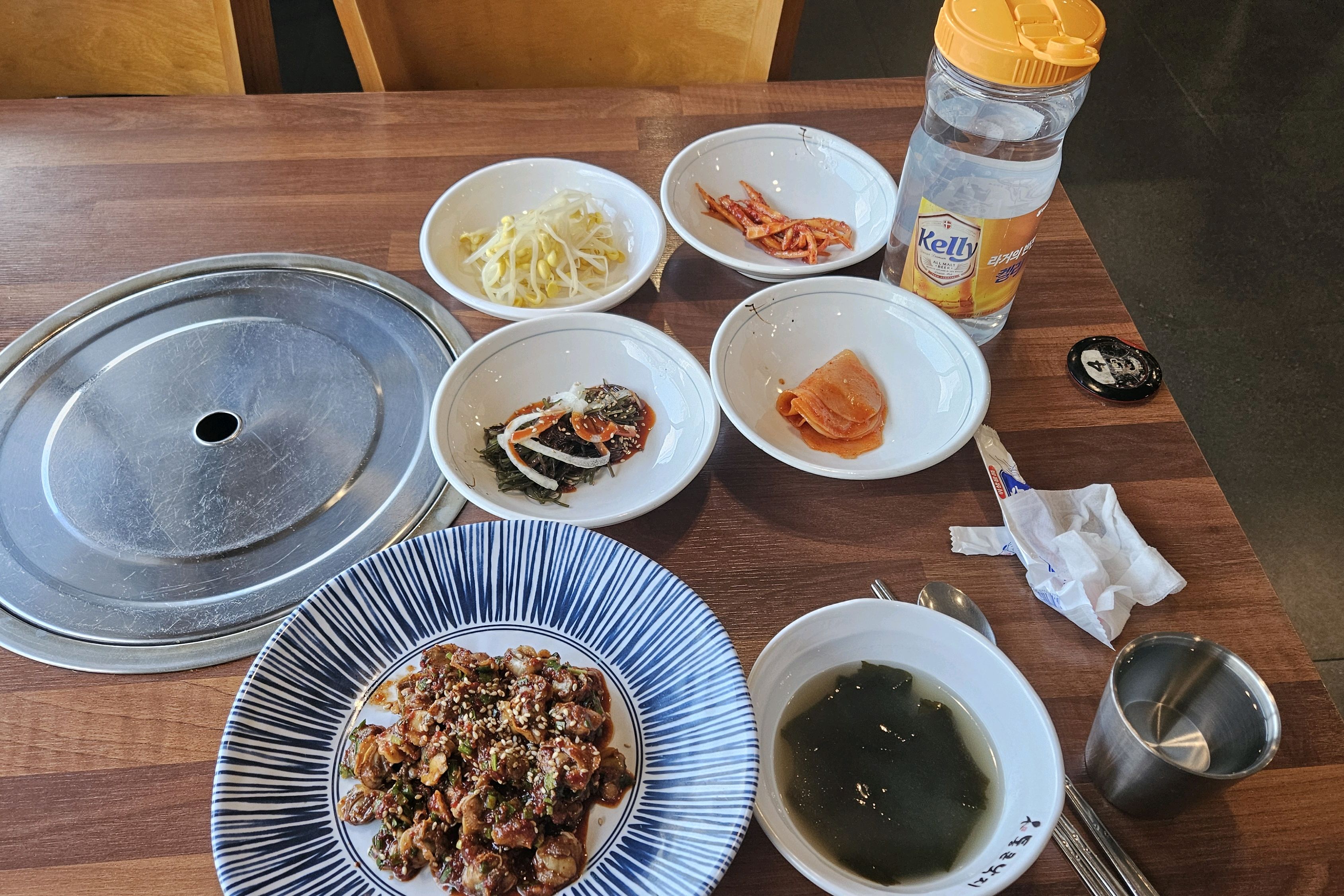 Hwarangdae Station Restaurant Jeongga Neko Dari Nakji