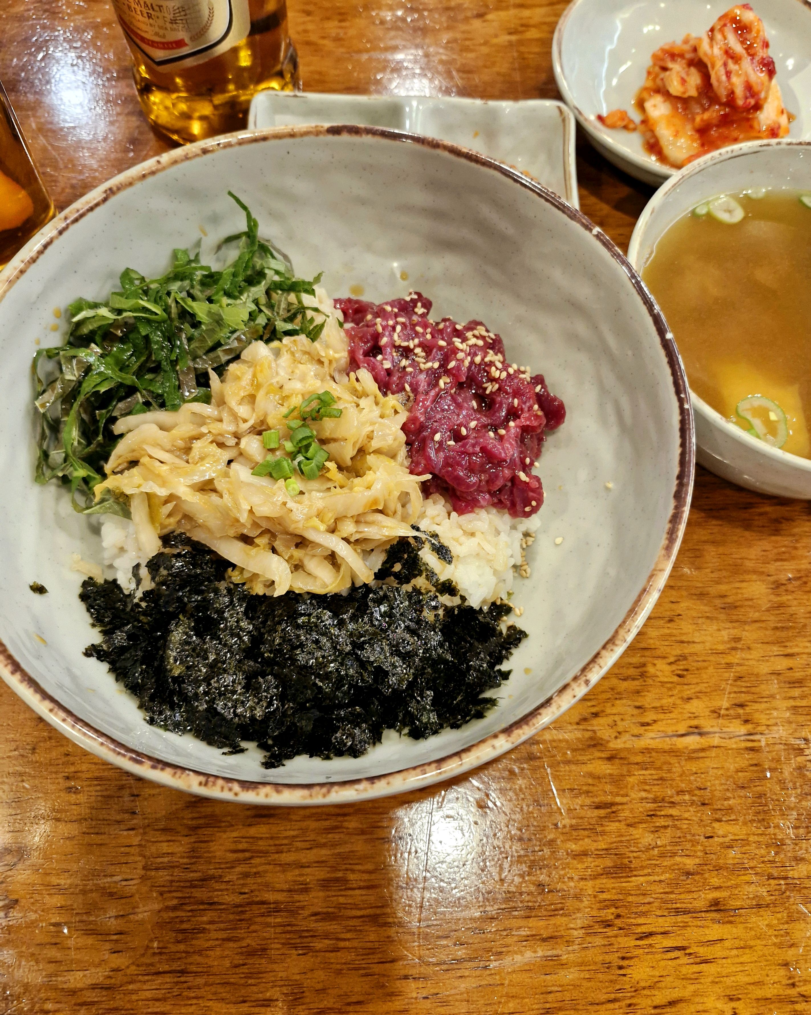 Meat Grilling Restaurant near Dongdaemun History & Culture Park Station, Seoul, Korea Yookhoe Sisters’ House
