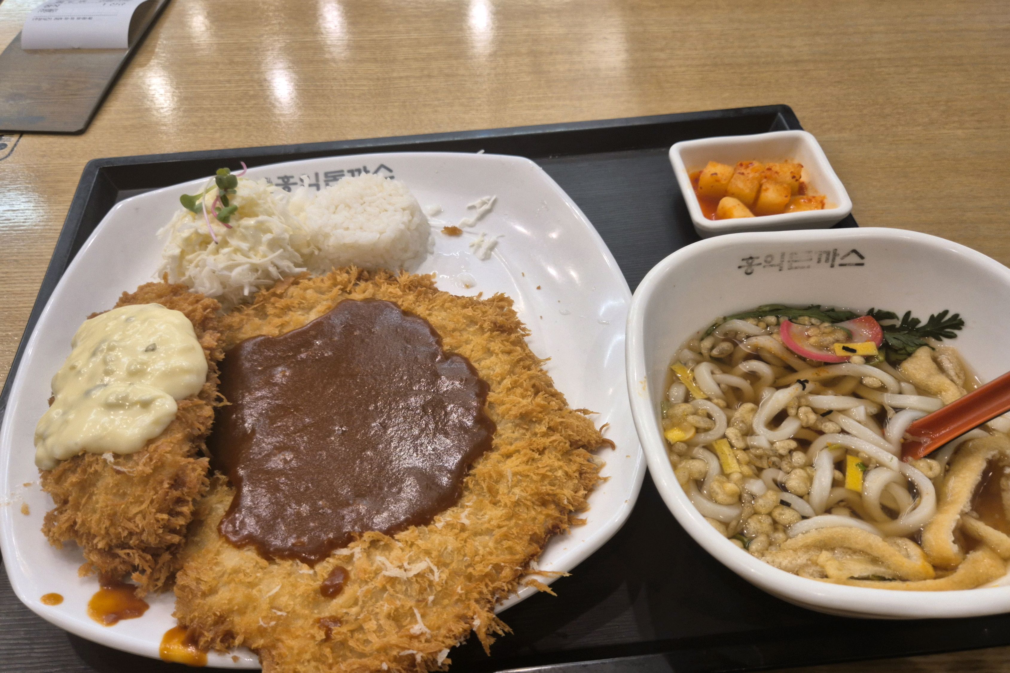 음식이 맛있어요!! - 인천 청라 맛집 홍익돈까스 청라점