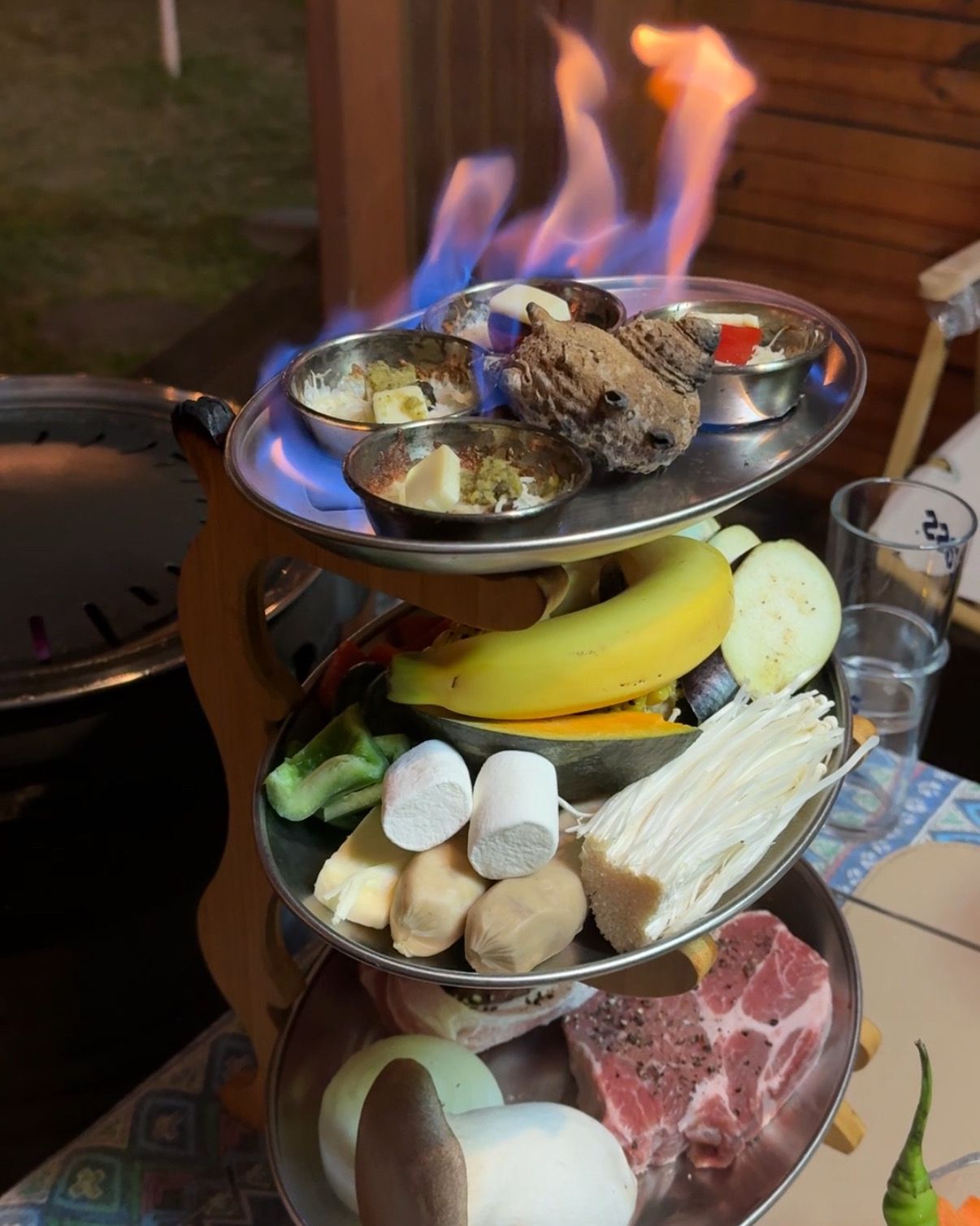 제주시 흑돼지 바비큐 식당 이큐테이블 한림협재금능해수욕장점