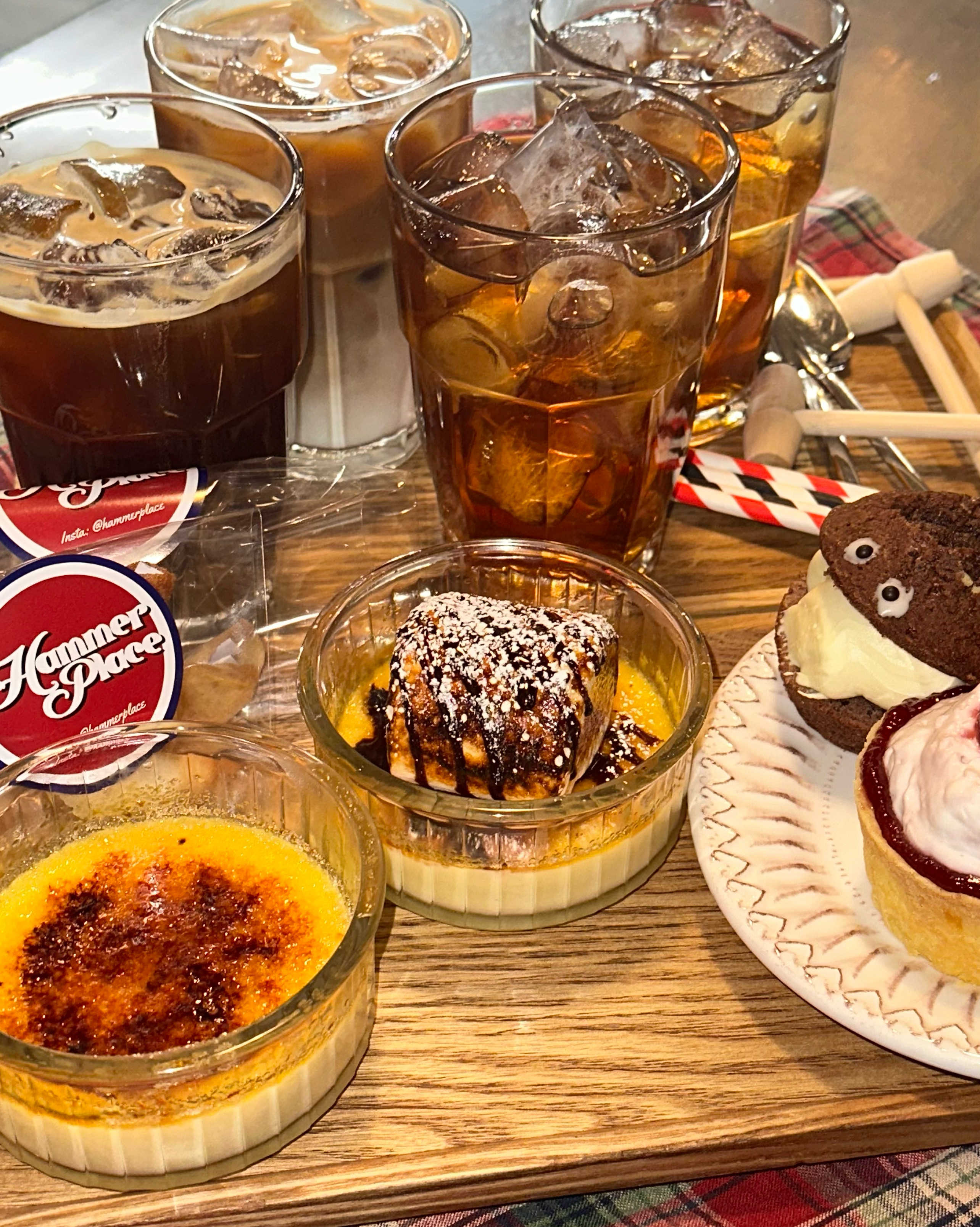 Hamer Place, an emotional dessert cafe near Sangsu Station, Seoul, Korea