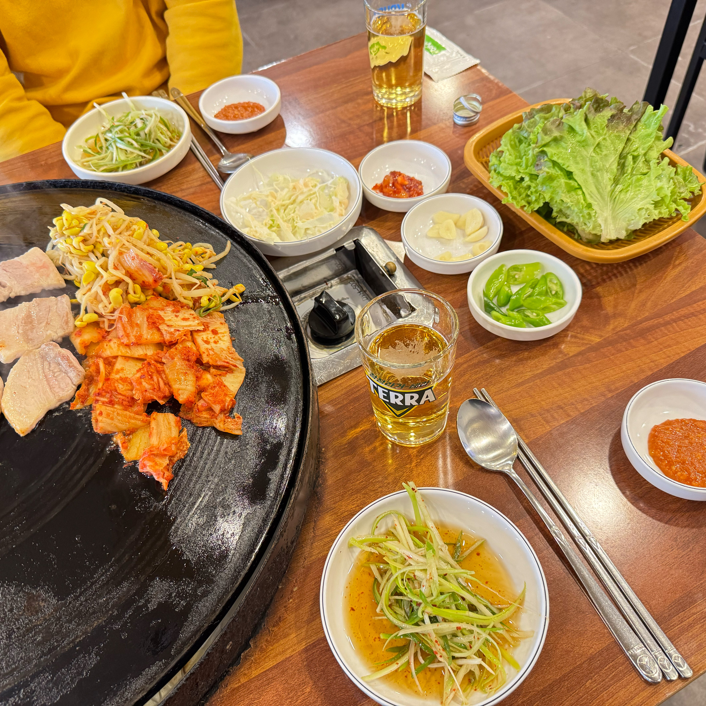 미금역 맛집 옛시골왕솥뚜껑삼겹살 내돈내산 최신리뷰