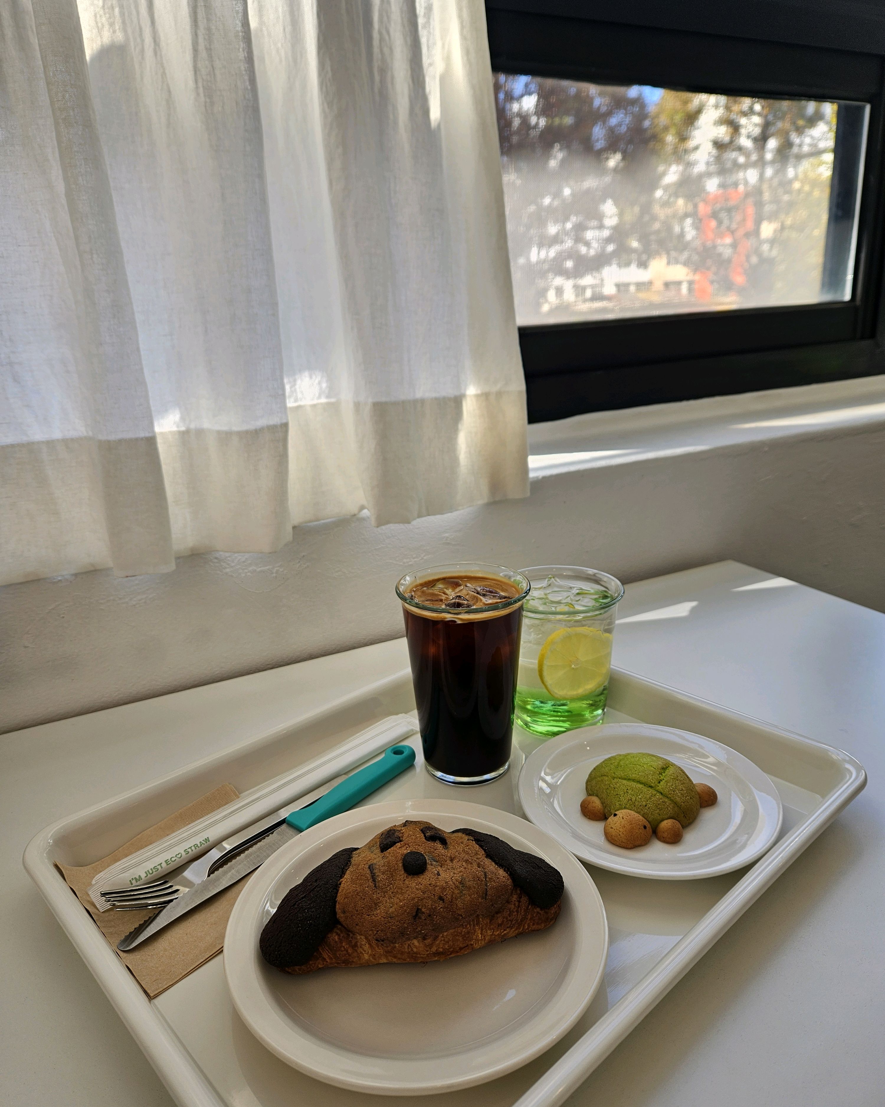쿠키가 귀여워서 저장하구 가려고 했던 카페 - 구월동 맛집 사계절, 일기