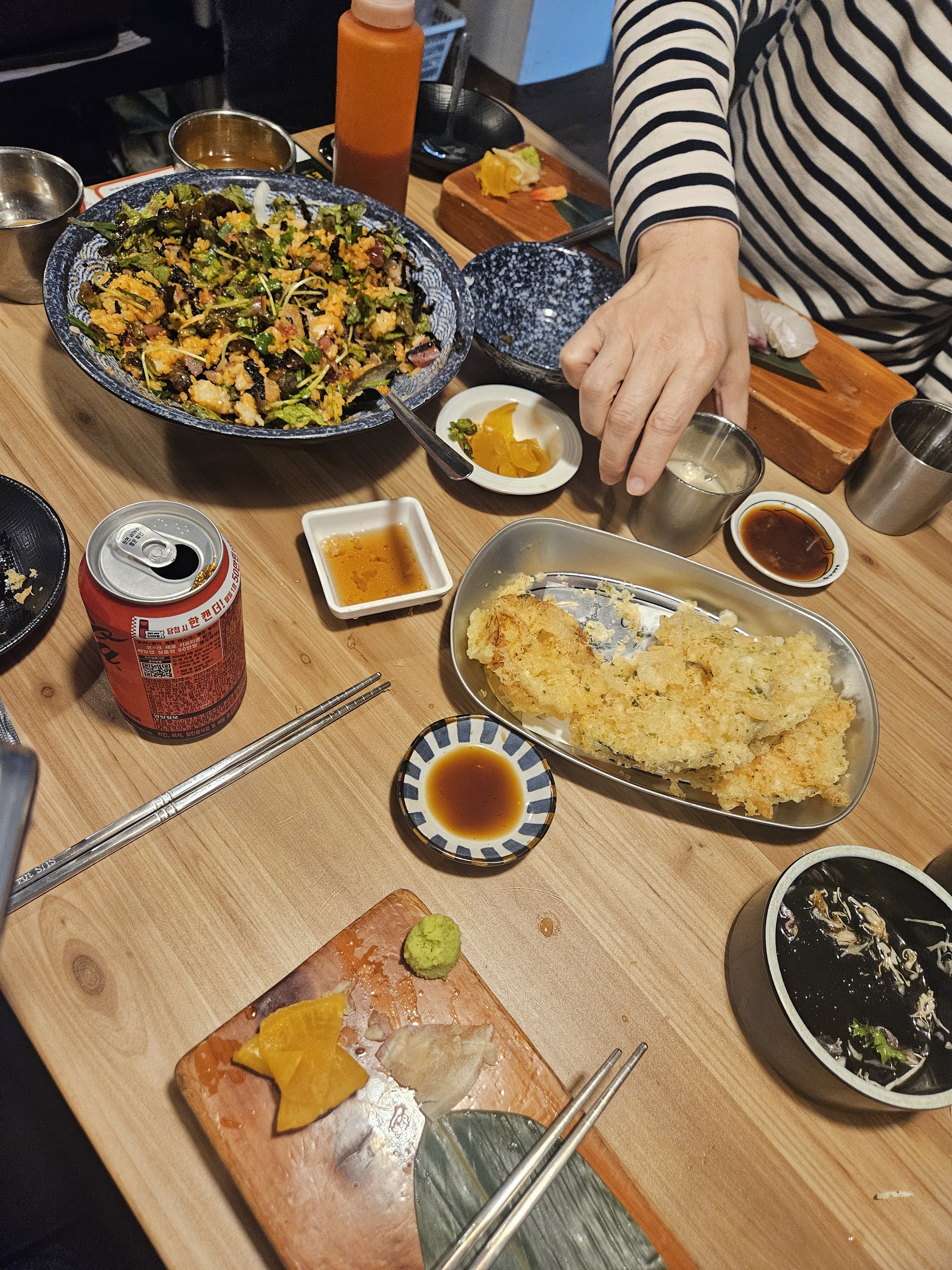  천호역 연어 덮밥 전문점 스시쟁이