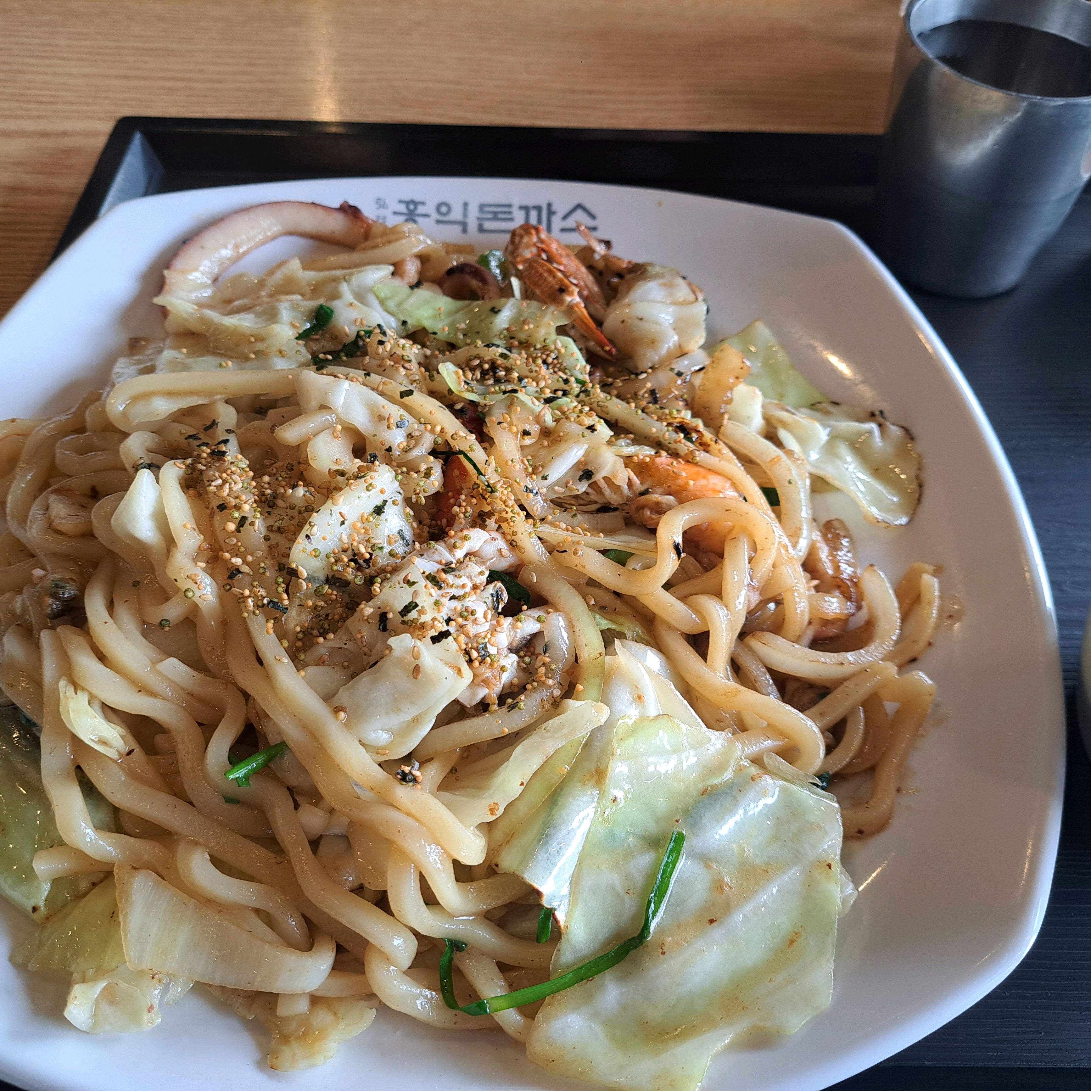돈까스 매번 지겨워서 다른 메뉴 시켜봤는데 - 비산동 맛집 홍익돈까스 안양점