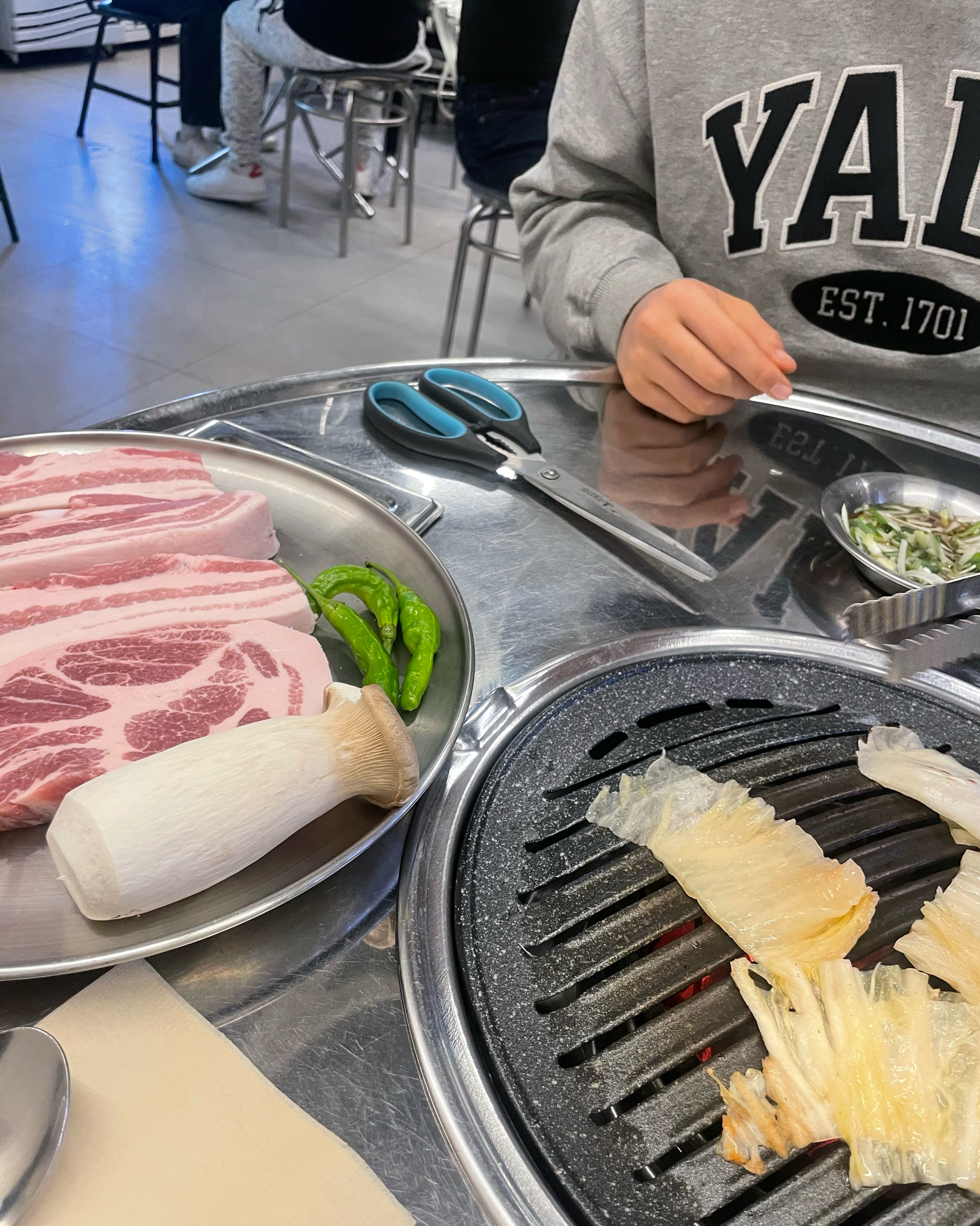 고기 먹을땐 화요일식당만 와요 ㅎㅎㅎ ! - 천호동 맛집 화요일 식당