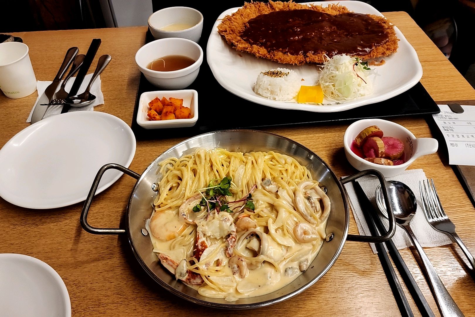 여전히 맛있어요 가격은 예전보다 많이올랐지만 - 기흥 맛집 홍익돈까스 기흥점