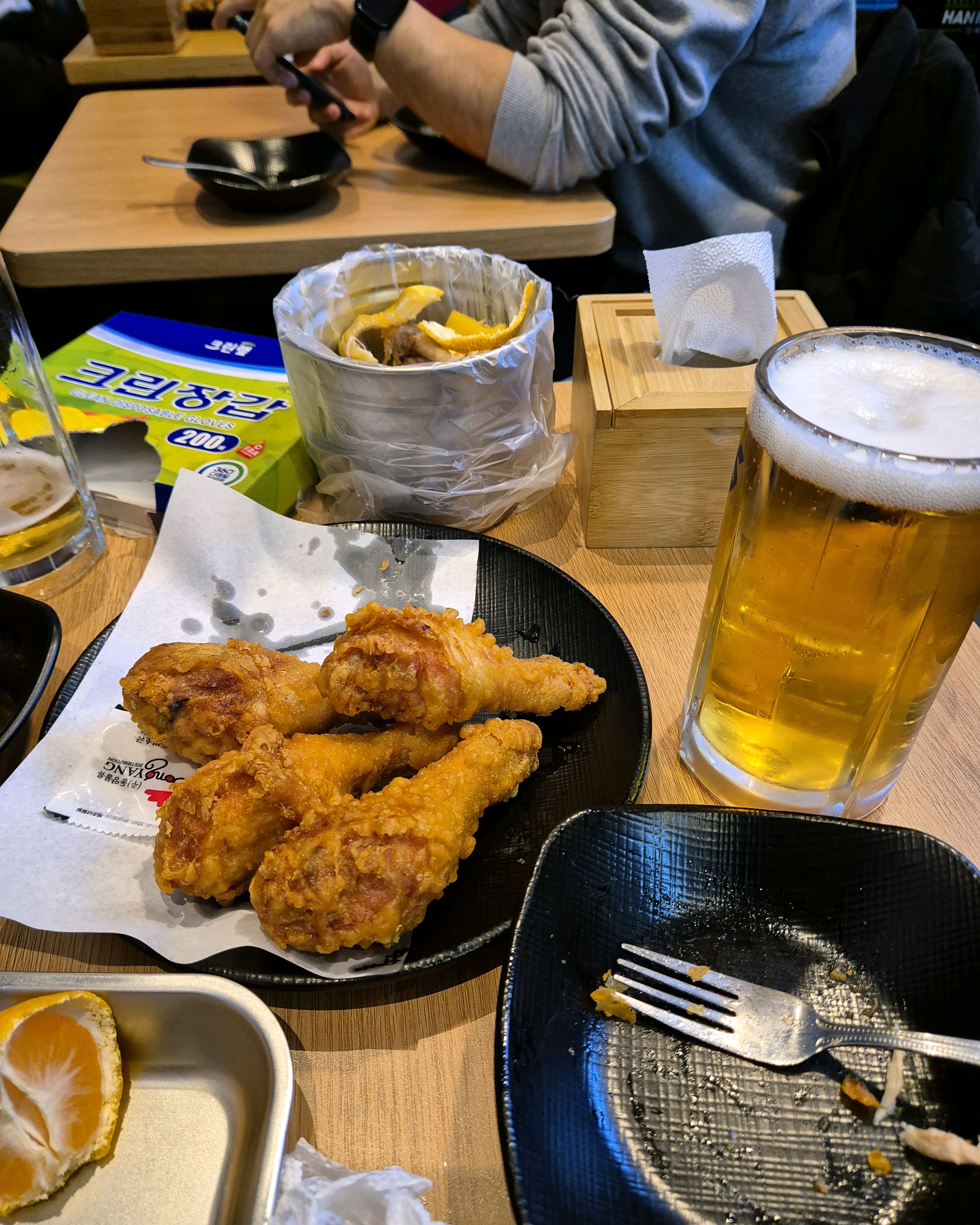 미금역 맛집 용천통닭 미금점 내돈내산 방문리뷰