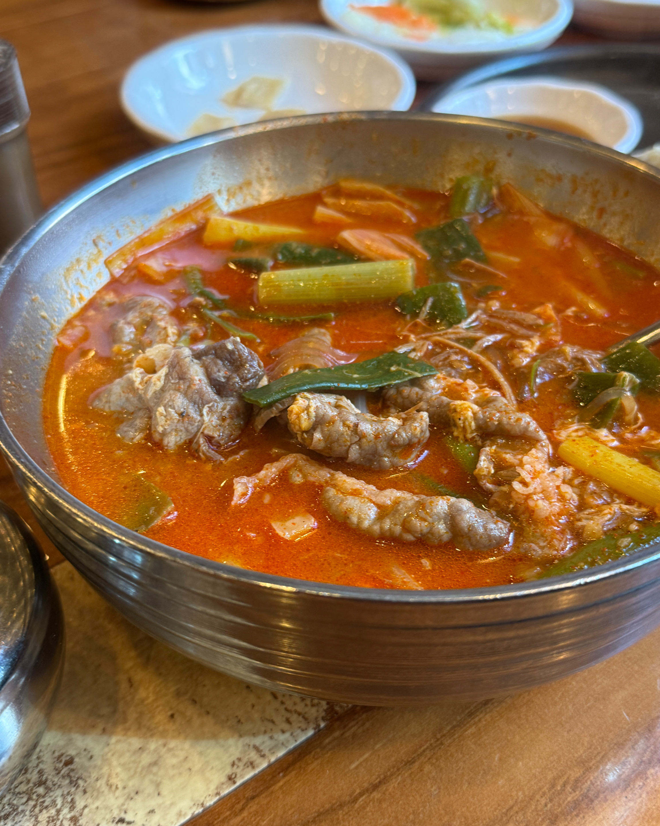 종각역 전통 전골집 이화수전통육개장 서울무교점