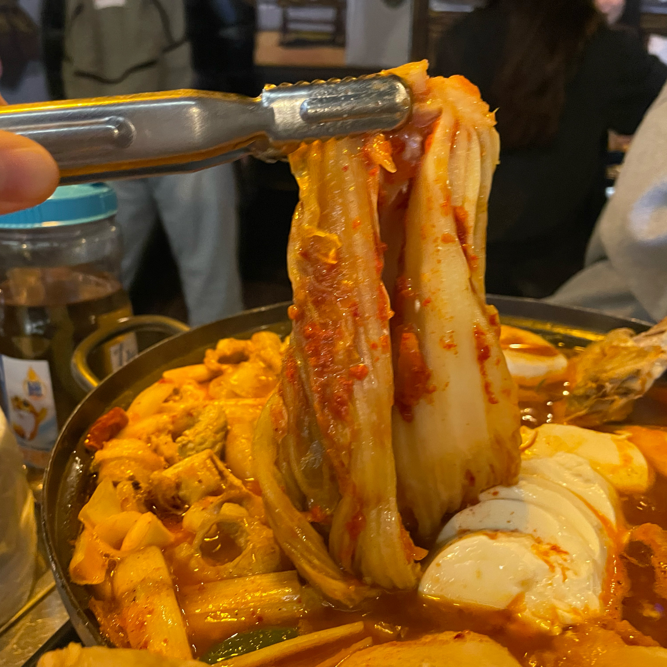곱도리탕 메뉴가 너무 신선해서 다녀왔습니다 쫀드기를 주다니!! 너무 맛있는 기본안주자나여,
