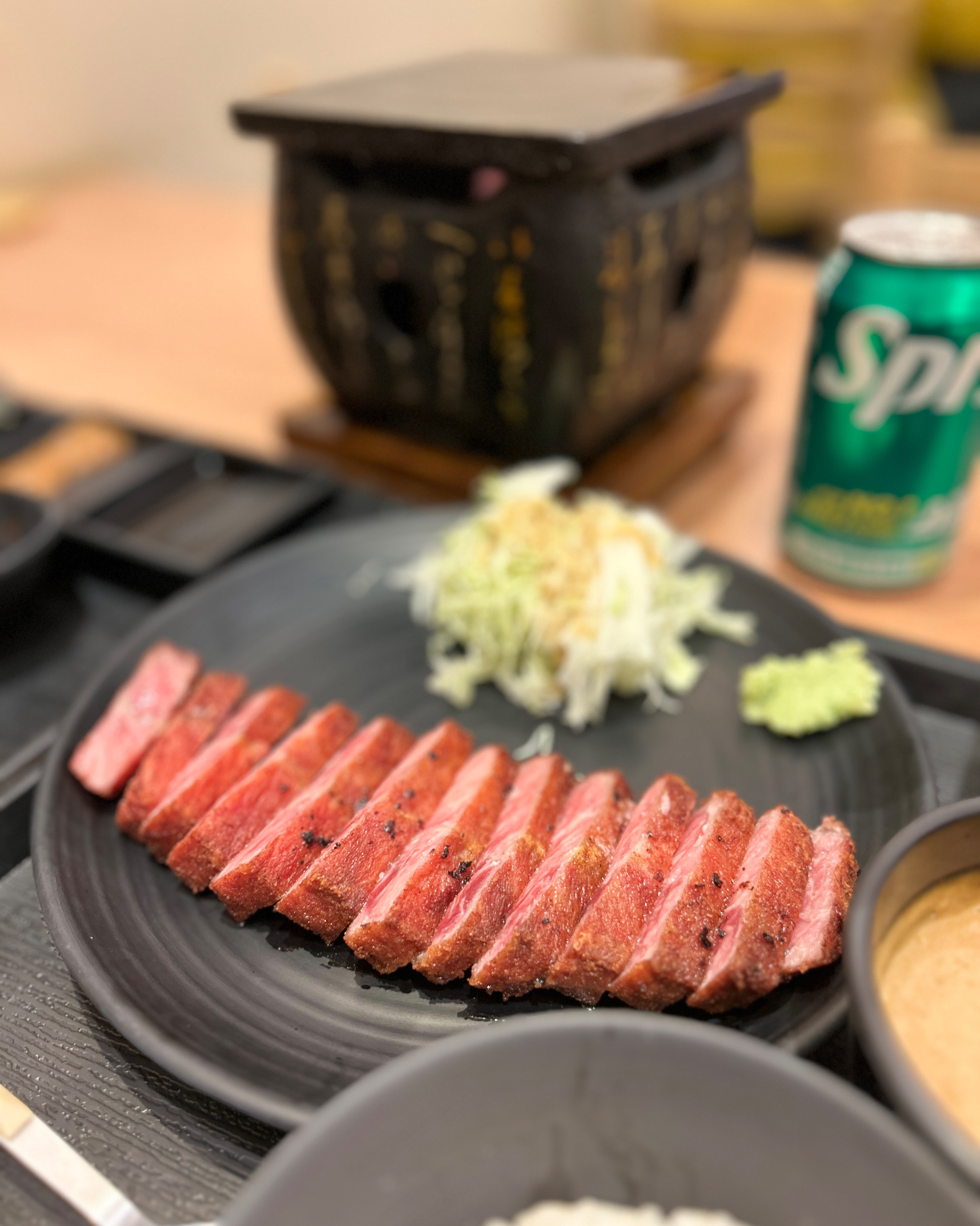 빠르게 음식 나오고 맛이 괜튠해요!! 생각날때 갈듯 ㅎㅎ - 불당동 맛집 규카츠정 천안불당점