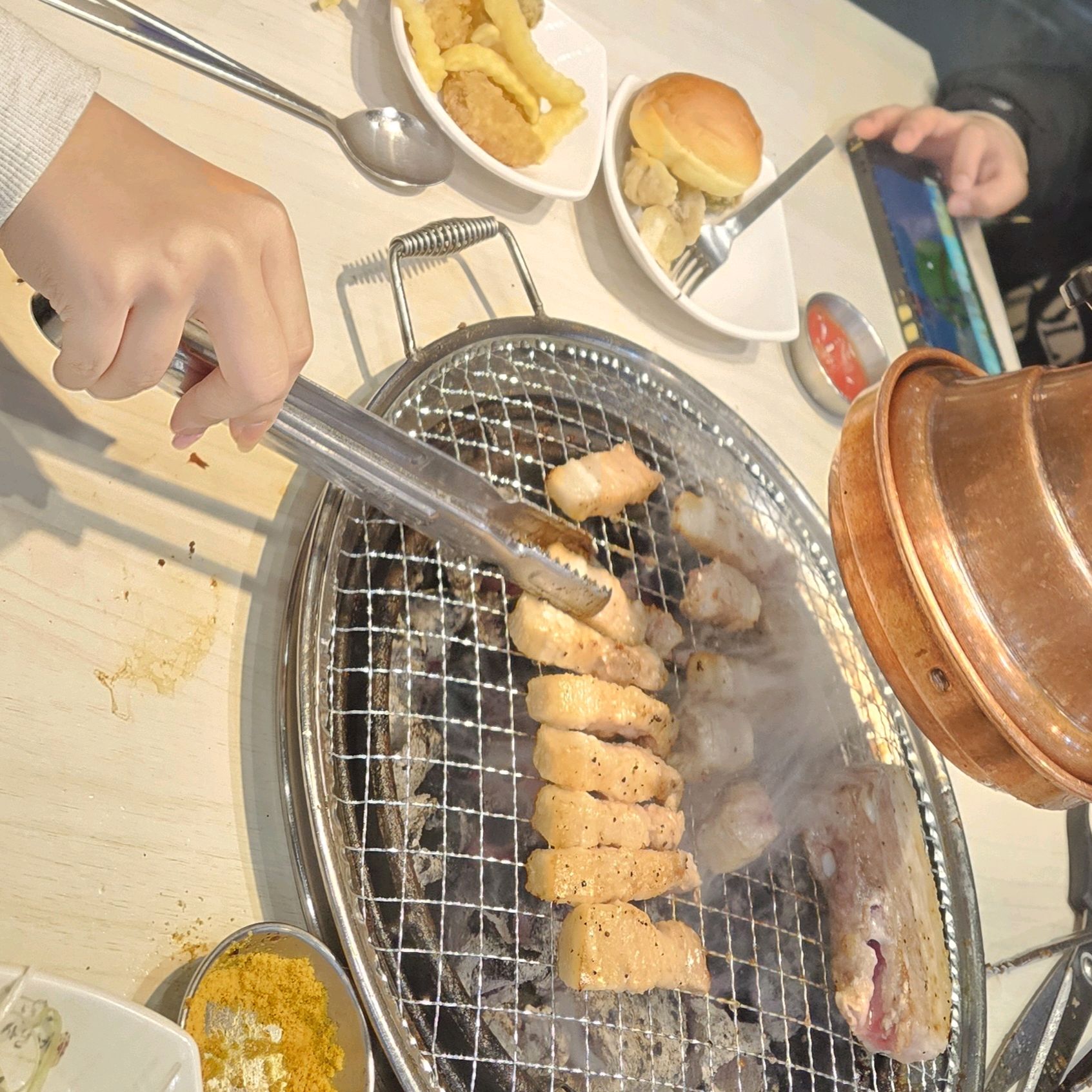 메인메뉴 돼지갈비는 말이필요없죵ㅋㅋ단짠스타일~~ - 대전 맛집 명륜진사갈비 마치광장점