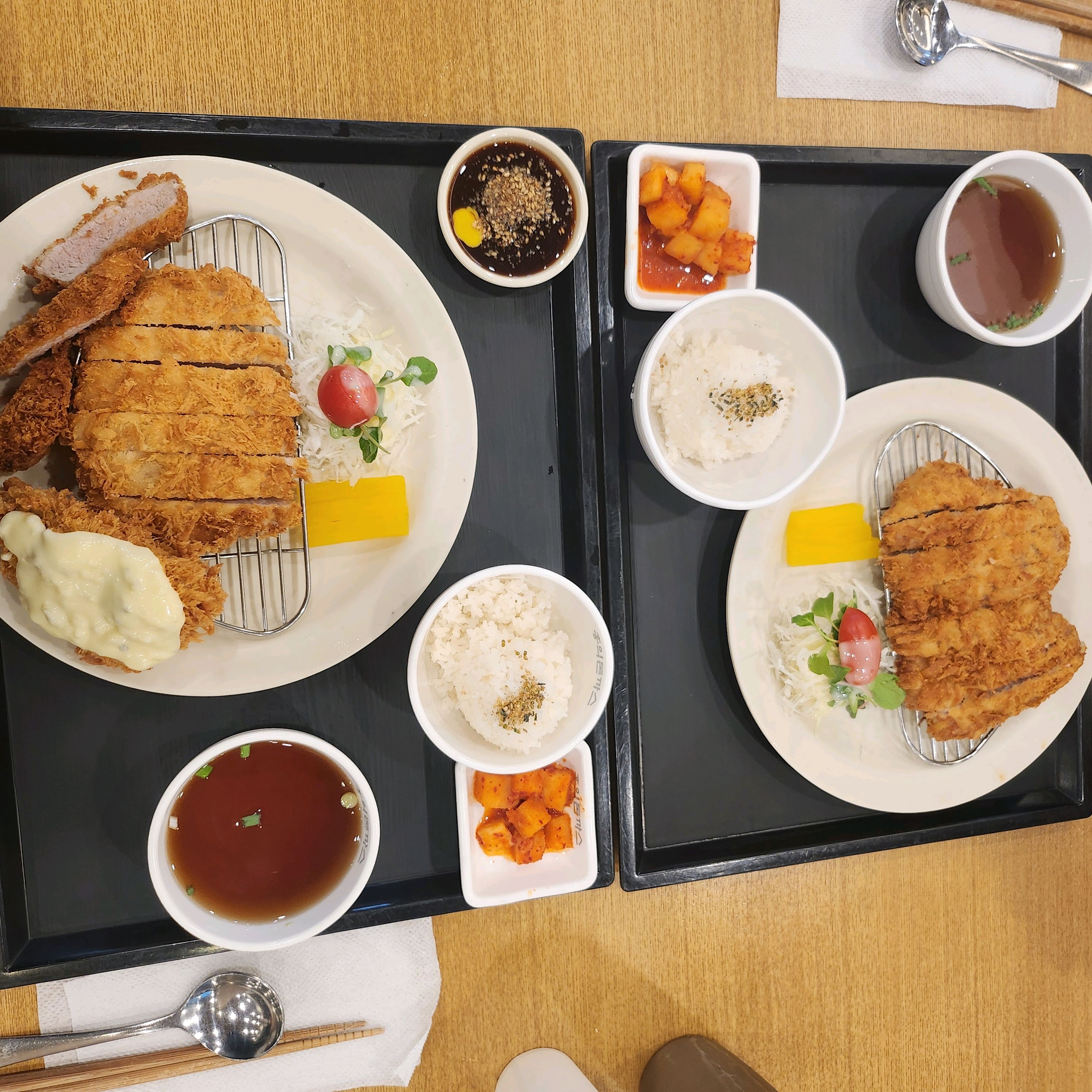 늘 먹던걸로 주세요~ 란 느낌으로 먹습니다 - 남양주 진접 맛집 홍익돈까스 남양주진접점