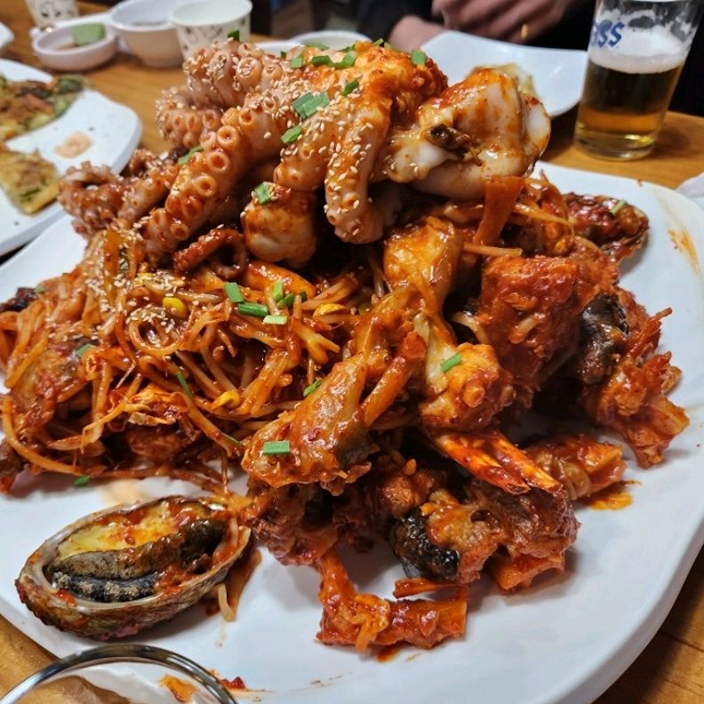  장한평역 해물찜 늘봄해물찜&손칼국수 답십리본점