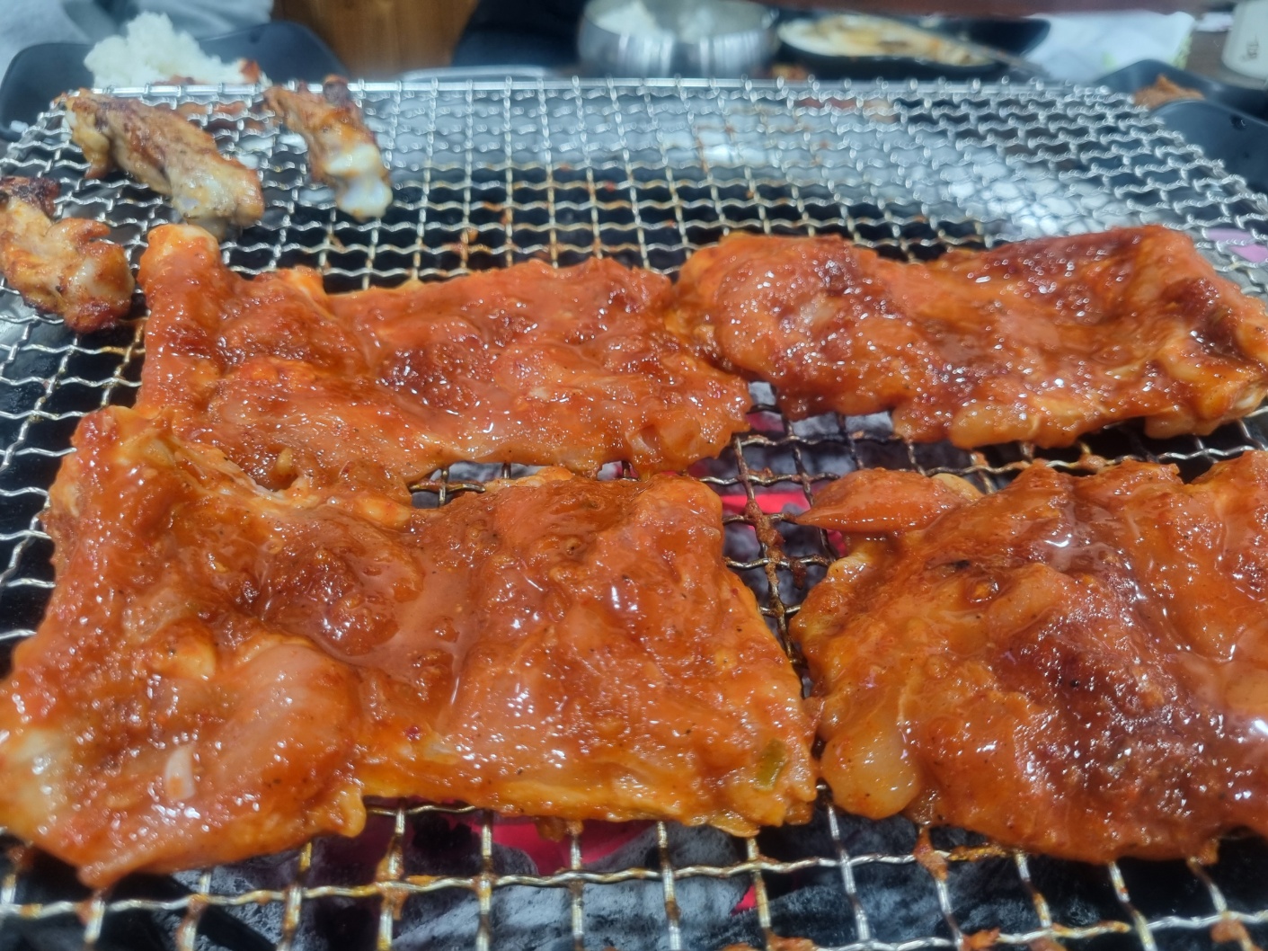 
장암역식당 수락산숯불닭갈비
