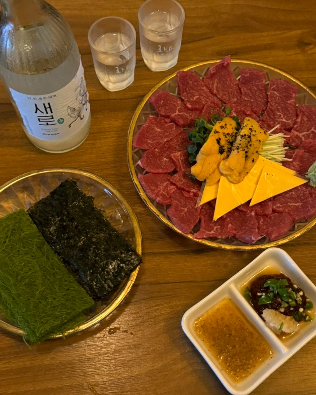 오랜만에 방문했어요 여전히 육사시미 너무 맛있습니다!😝😝 - 천호동 맛집 퍼플