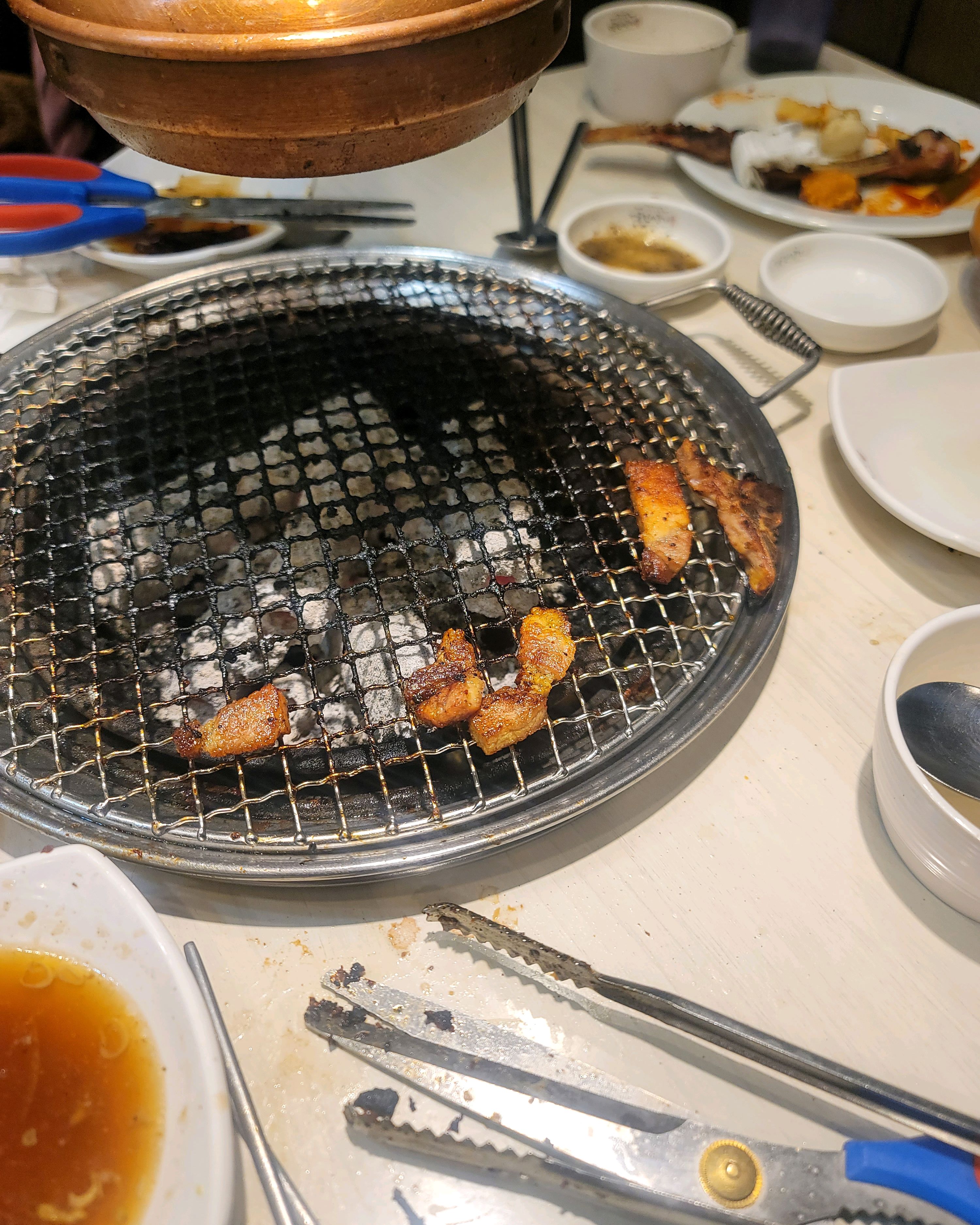 들어오자마자 앉아서 정신없이 먹느라 - 일산서구 맛집 명륜진사갈비 일산가좌점