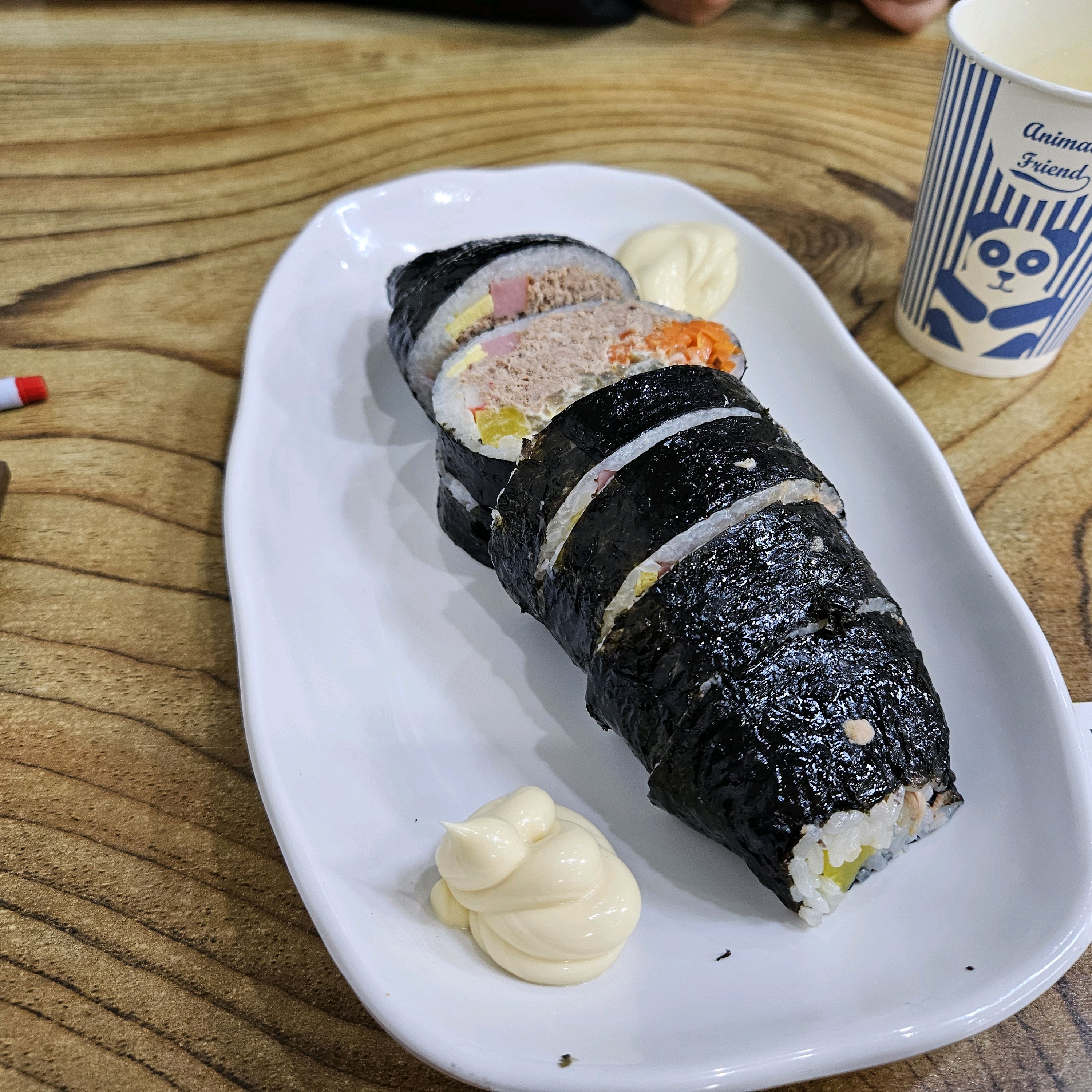  안암역 비빔냉면 맛집 이공김밥 안암본점
