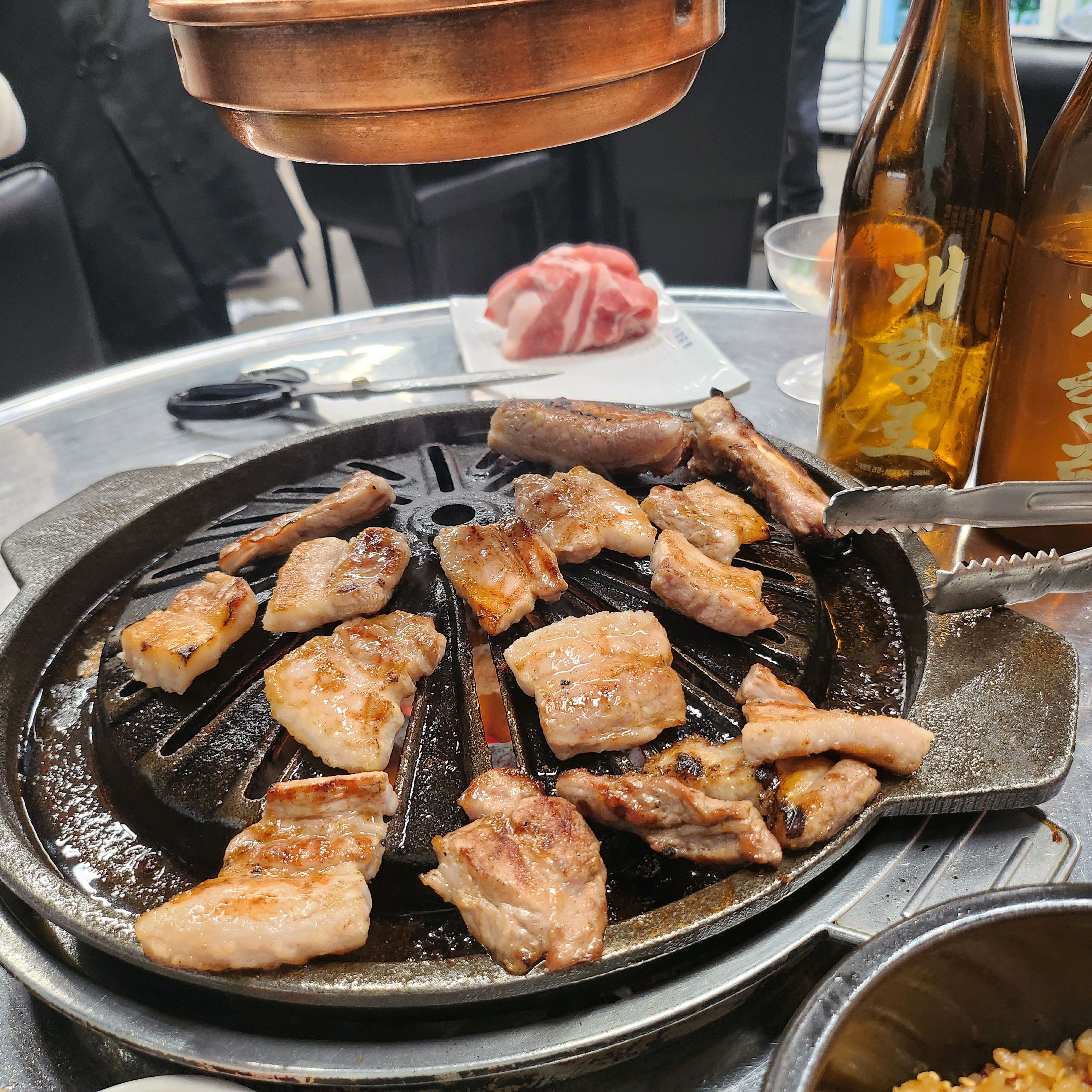돼지생갈비 맛있어요 - 인천 맛집 부암갈비