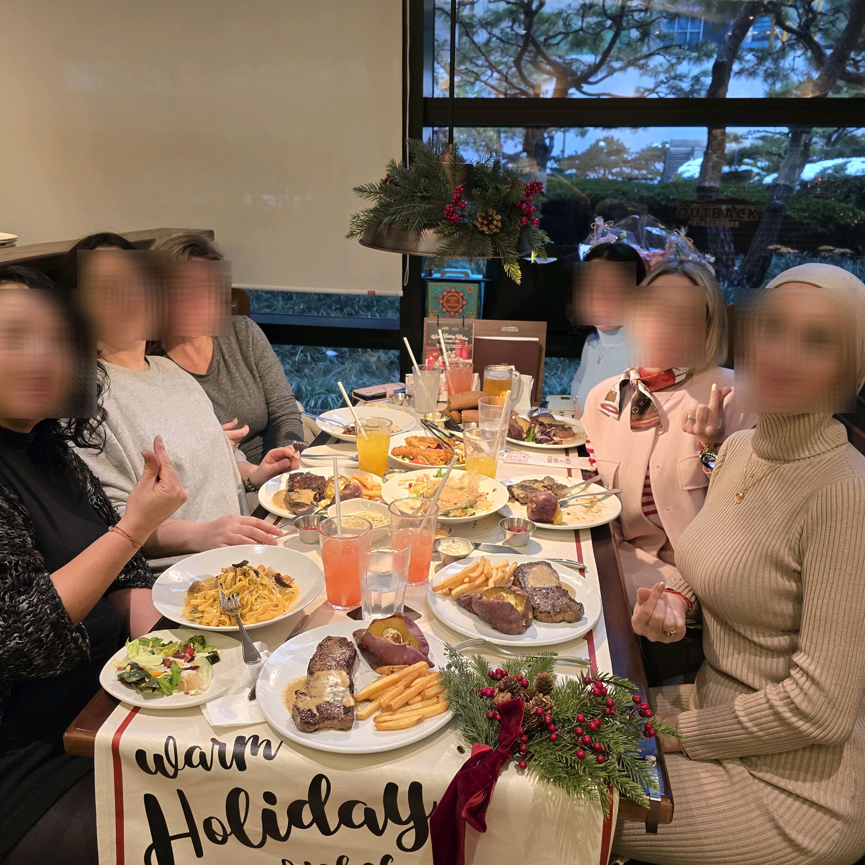  강남역 스테이크하우스 아웃백스테이크하우스 강남교보타워점