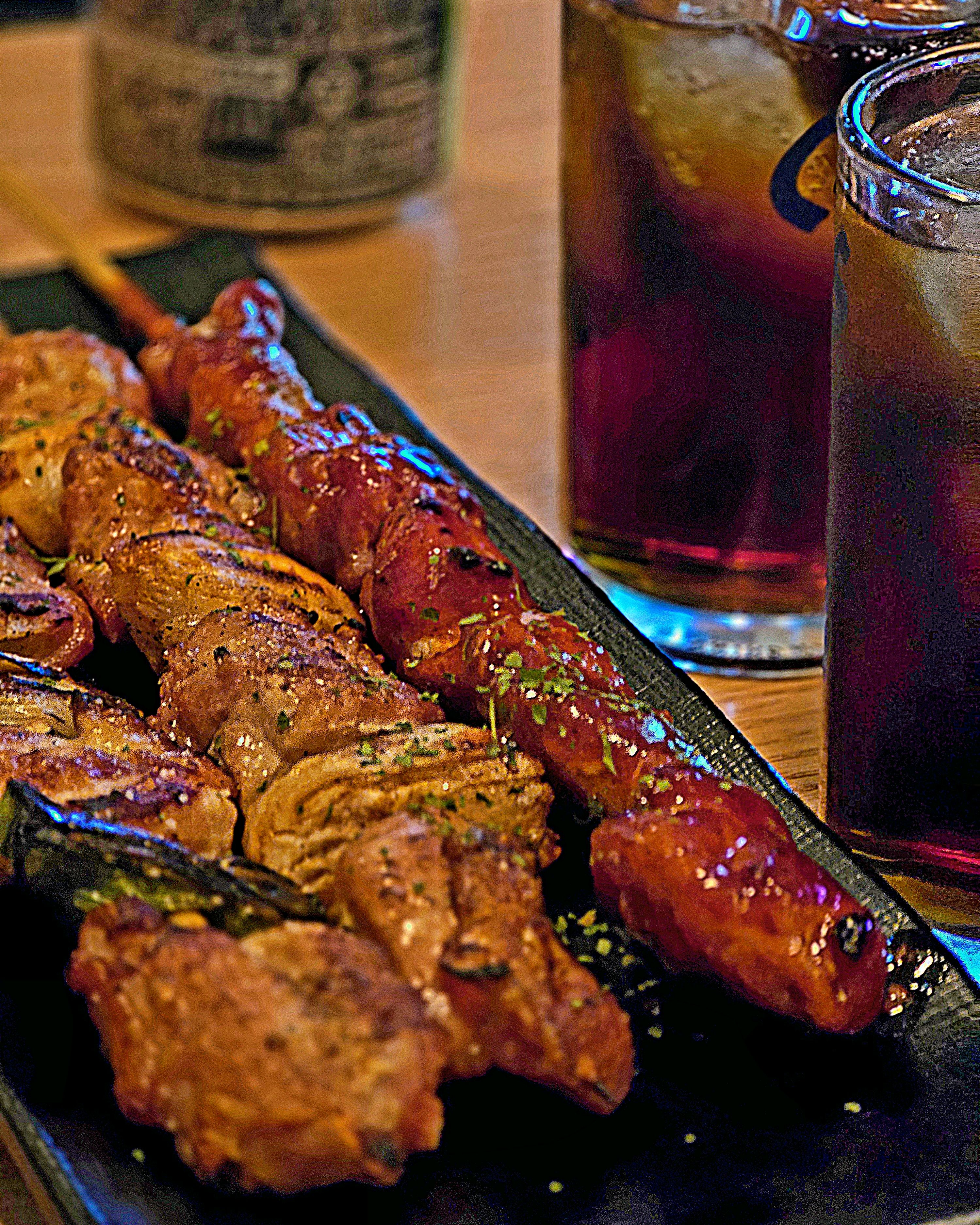 Vacation Station Charcoal Chicken Skewer Mr Charcoal Stir-Fried Skewer Vacation Store